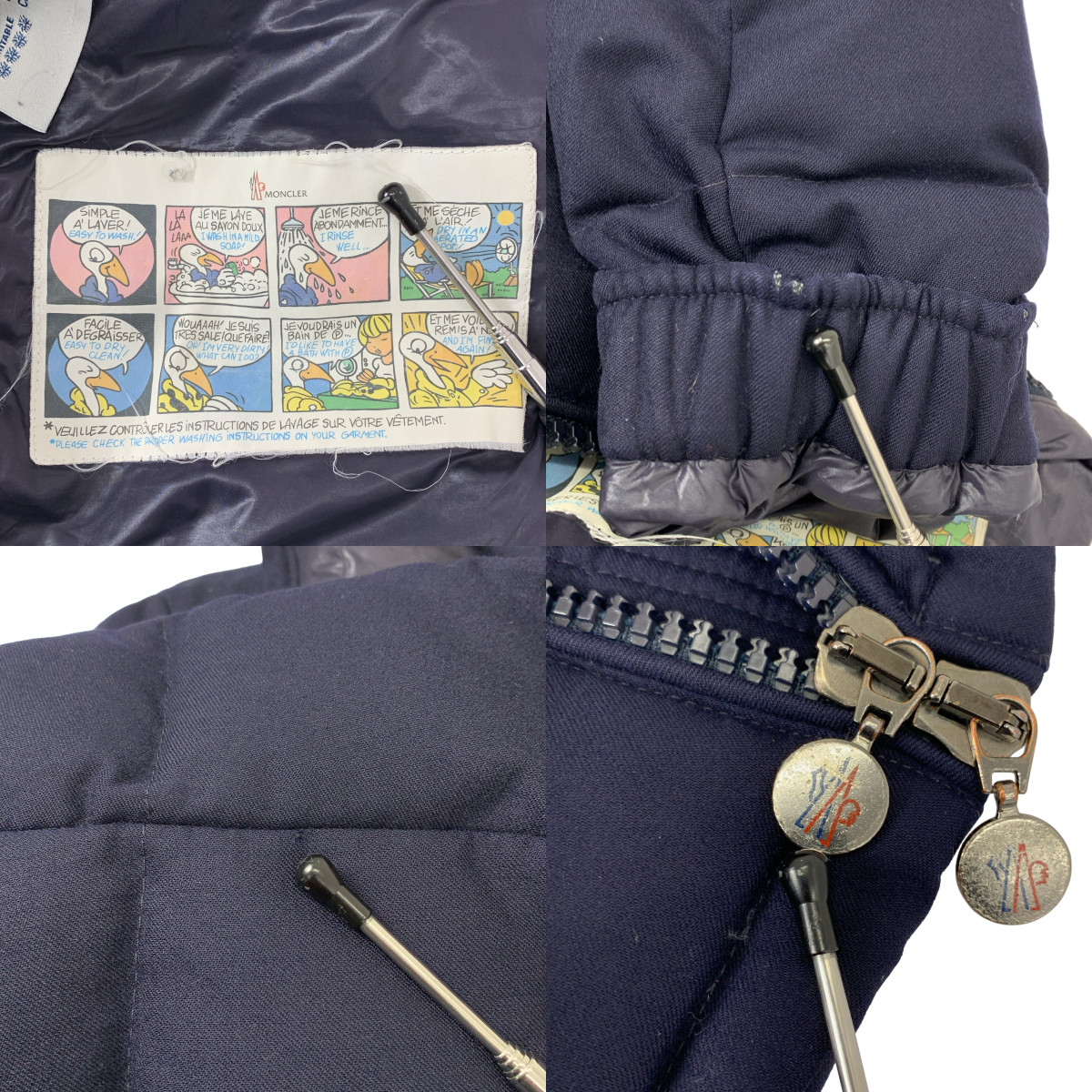 MONCLER / モンクレール MONTGENEVRE GIUBBOTTO モンジュネーブル ウール フーデッド ダウンジャケット