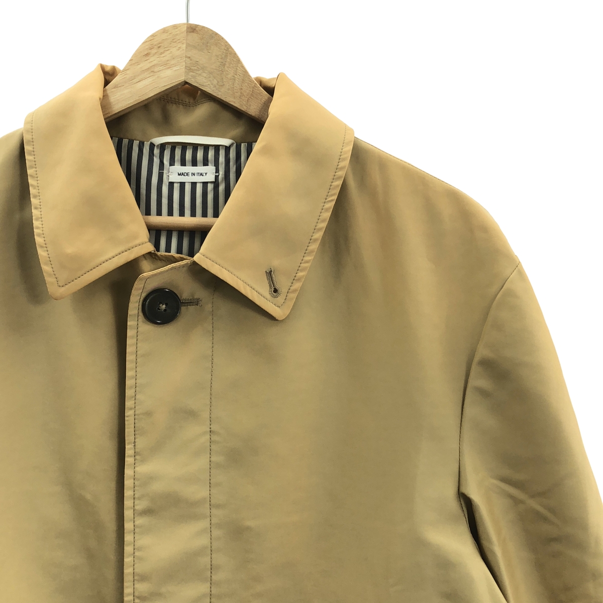 THOM BROWNE / トムブラウン ナイロン ステンカラー コート