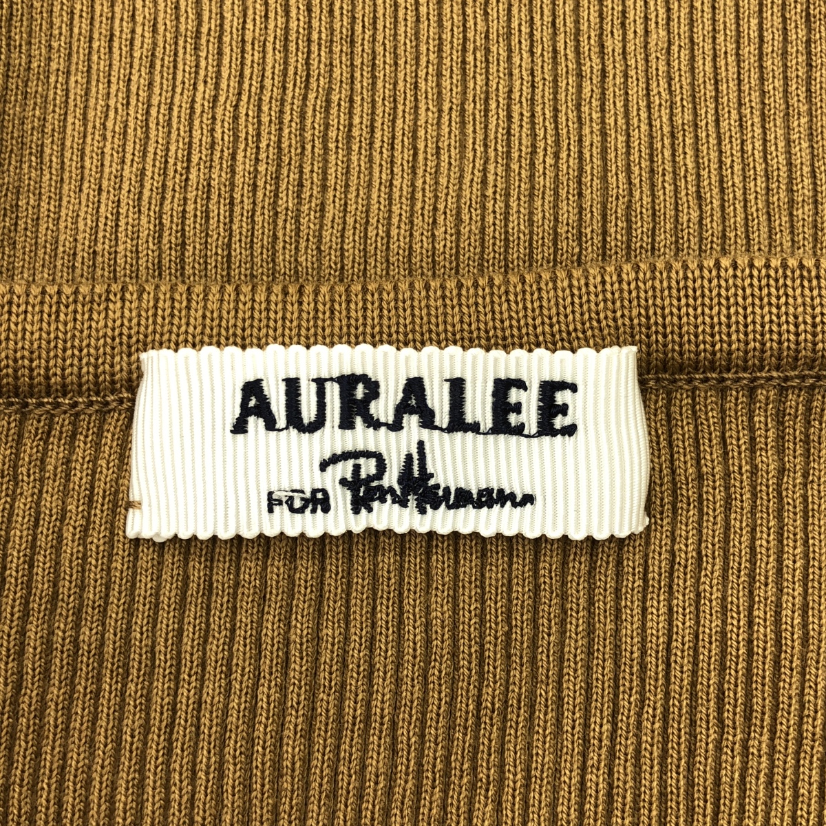 AURALEE / オーラリー × Ron Herman RIB BOAT NECK SLEEVELESS ノースリーブ ニット