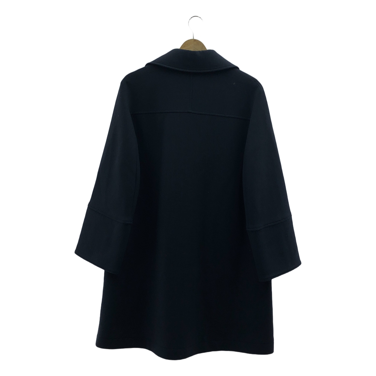 JIL SANDER NAVY / ジルサンダーネイビー ウール混 チェスターコート