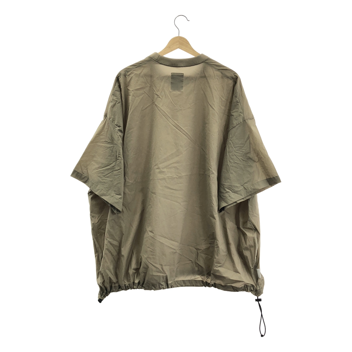 S.F.C (SFC) / エスエフシー BIG NYLON SS TEE / ナイロン オーバーサイズ ドローストリング カットソー