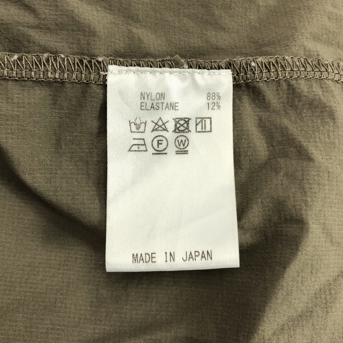 S.F.C (SFC) / エスエフシー BIG NYLON SS TEE / ナイロン オーバーサイズ ドローストリング カットソー