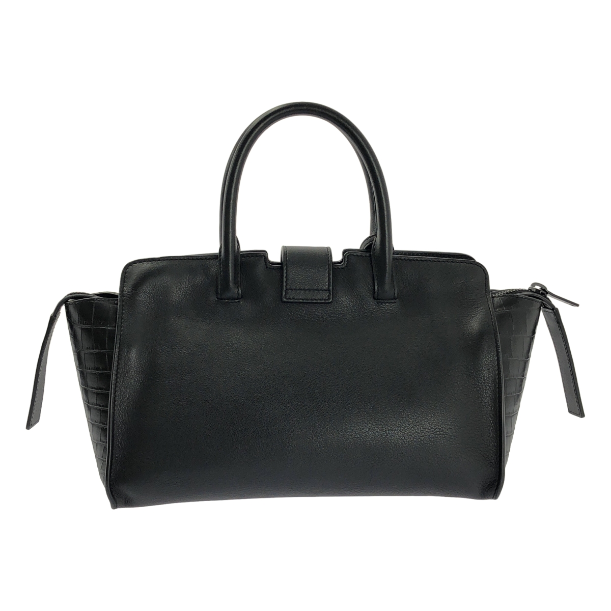 SAINT LAURENT / サンローラン ダウンタウン カバス 2way クロコ型押 ハンドバッグ