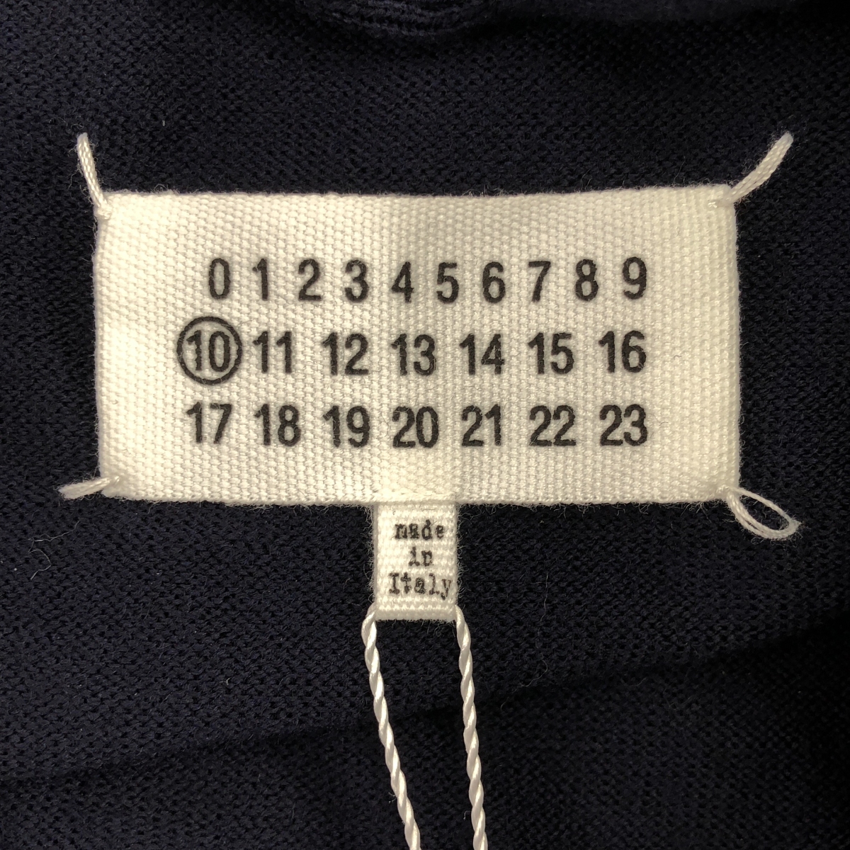 Maison Margiela / メゾンマルジェラ ウール ショールカラー スカーフ カーディガン