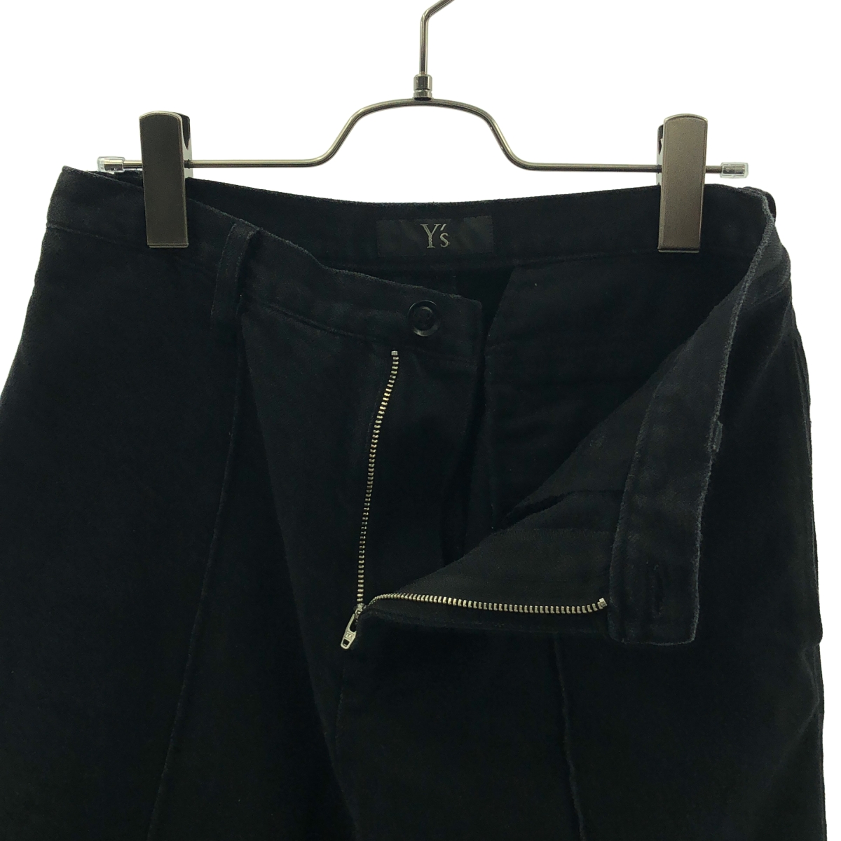 Y's / ワイズヨウジヤマモト C/LI GABARDINE PIN TUCKED SLIM PANTS リネン コットン ギャバジン ピンタック スリムパンツ