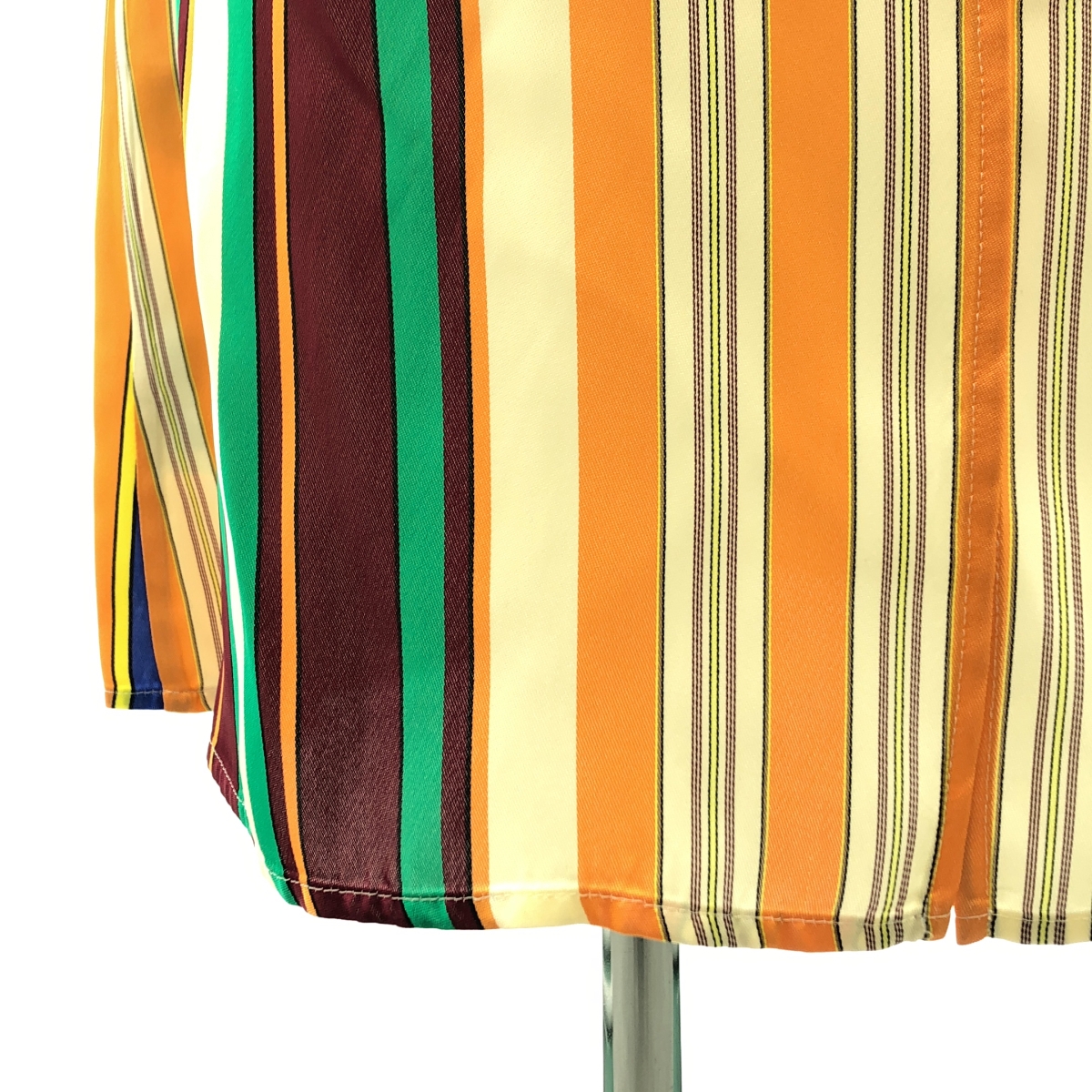 CABaN / キャバン マルチストライプ バックスリット ワンピース