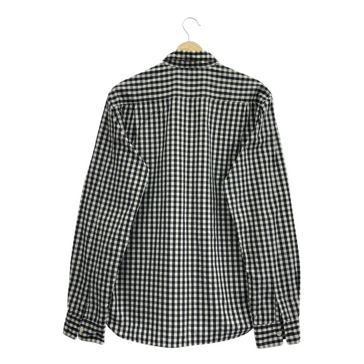 COMME des GARCONS HOMME / コムデギャルソンオム ウール切替 ギンガムチェック シャツ