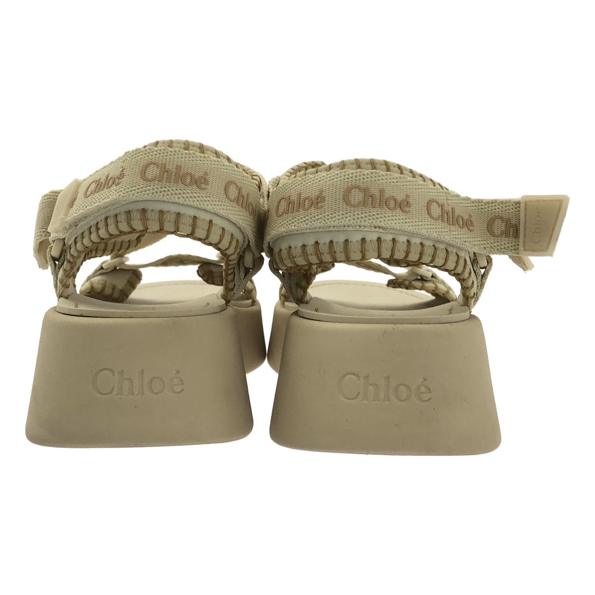 Chloe / クロエ Mila Logo Platform Sandals ミラ ロゴストラップ サンダル