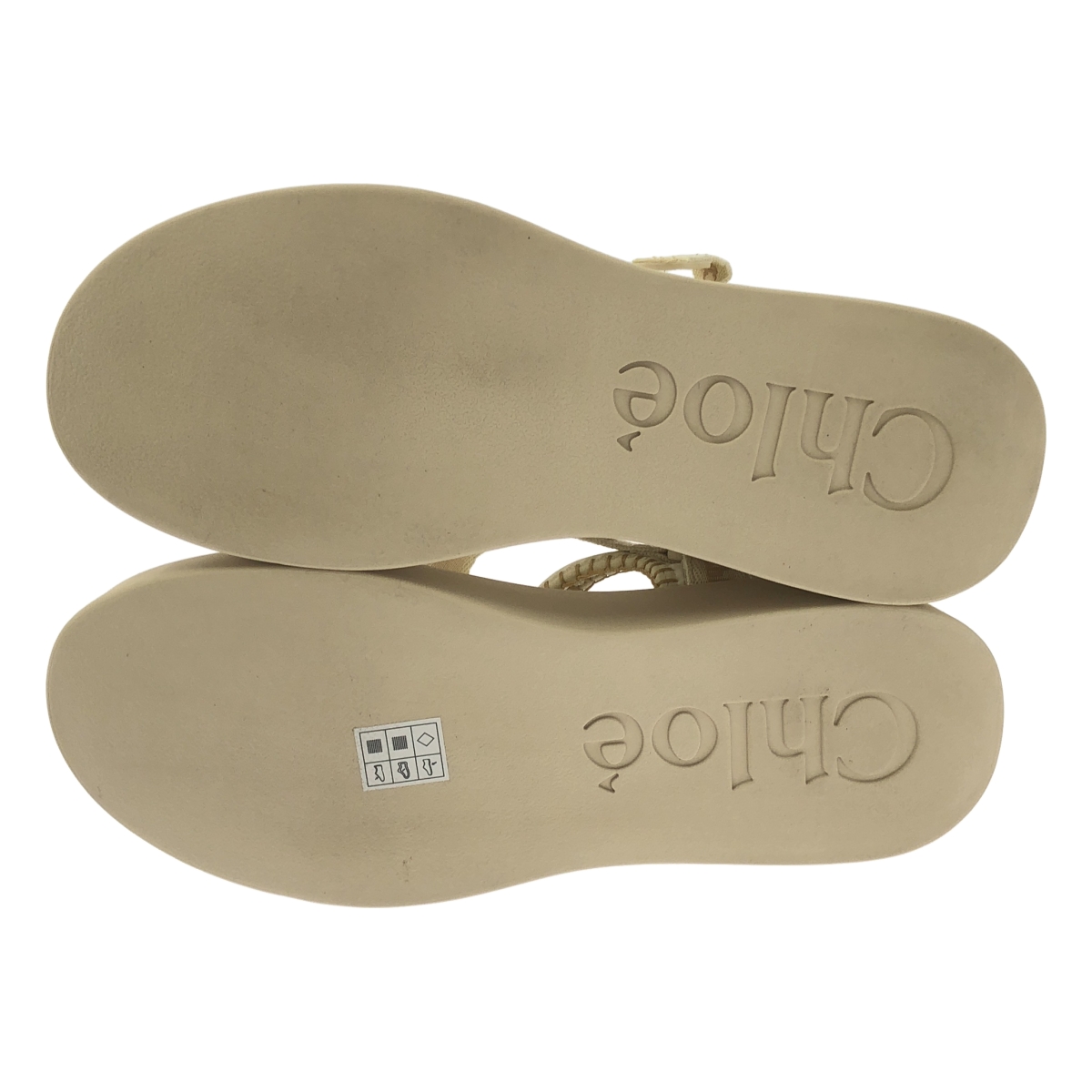 Chloe / クロエ Mila Logo Platform Sandals ミラ ロゴストラップ サンダル