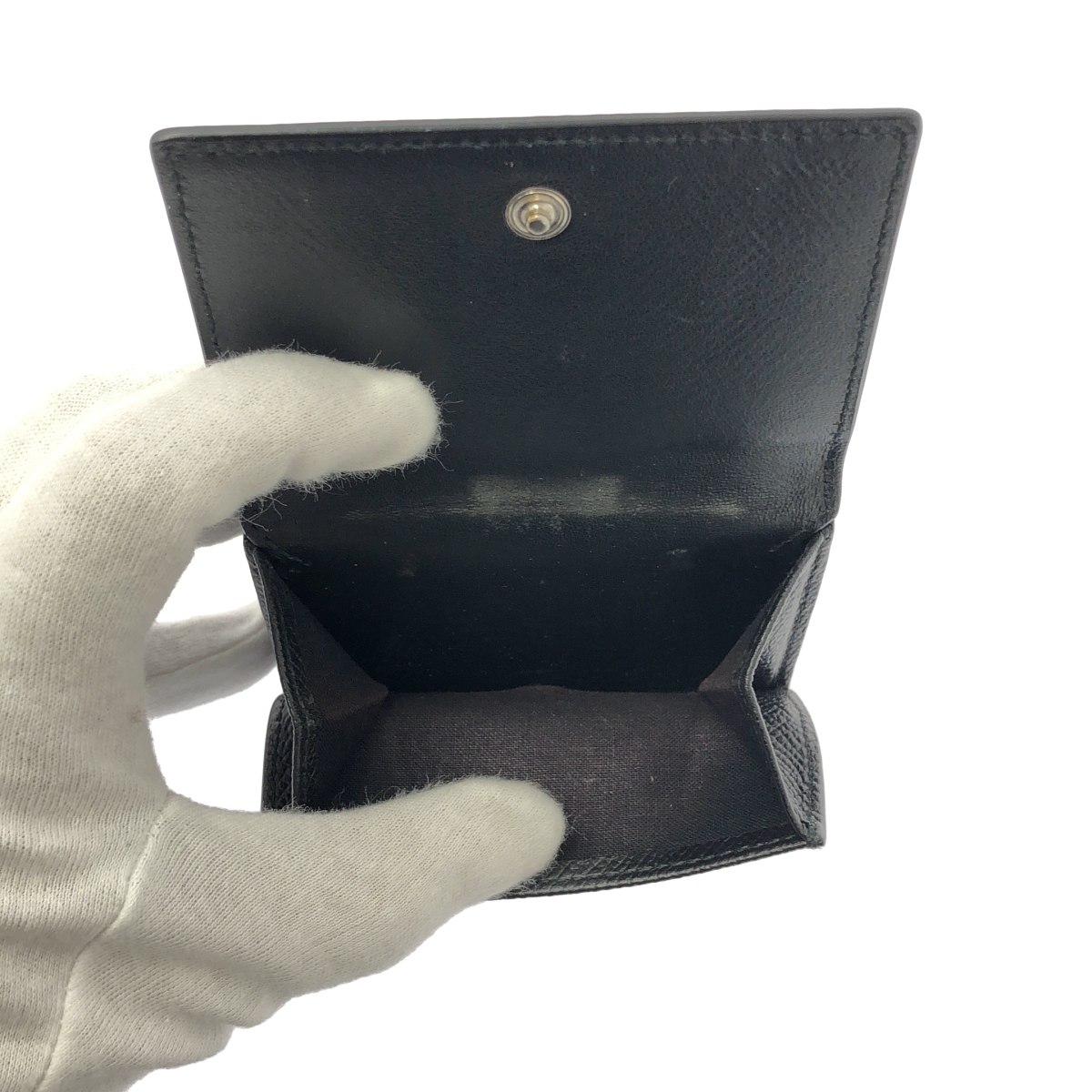 BALENCIAGA / バレンシアガ VILLE ヴィル レザー 三つ折り ウォレット