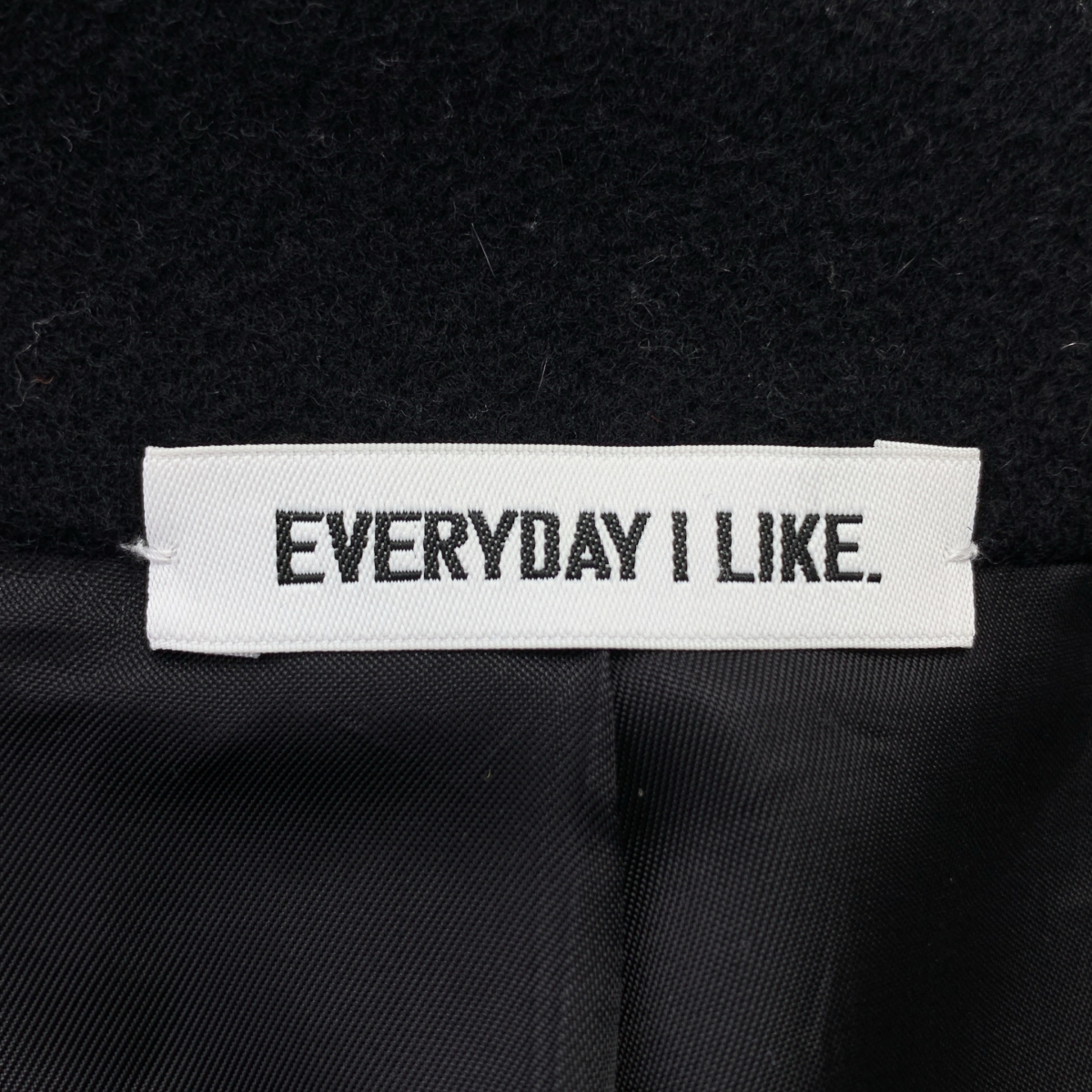 EVERYDAY I LIKE. / エヴリディアイライク Short Double ダブルブレスト ウール チェスター コート