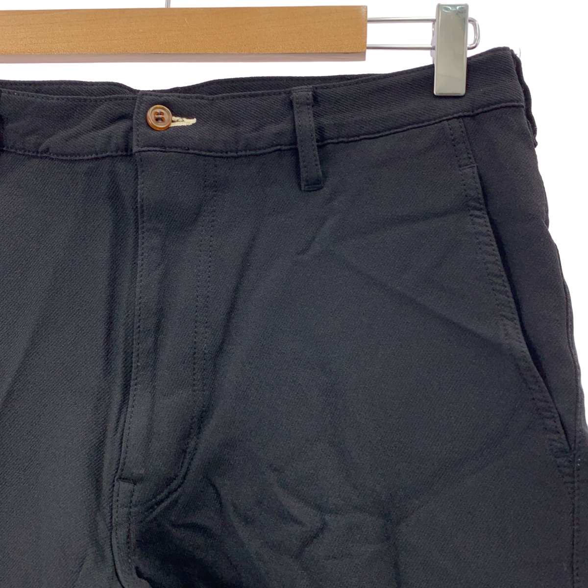 COMME des GARCONS HOMME PLUS / コムデギャルソンオムプリュス ポリ縮絨 ストレート パンツ