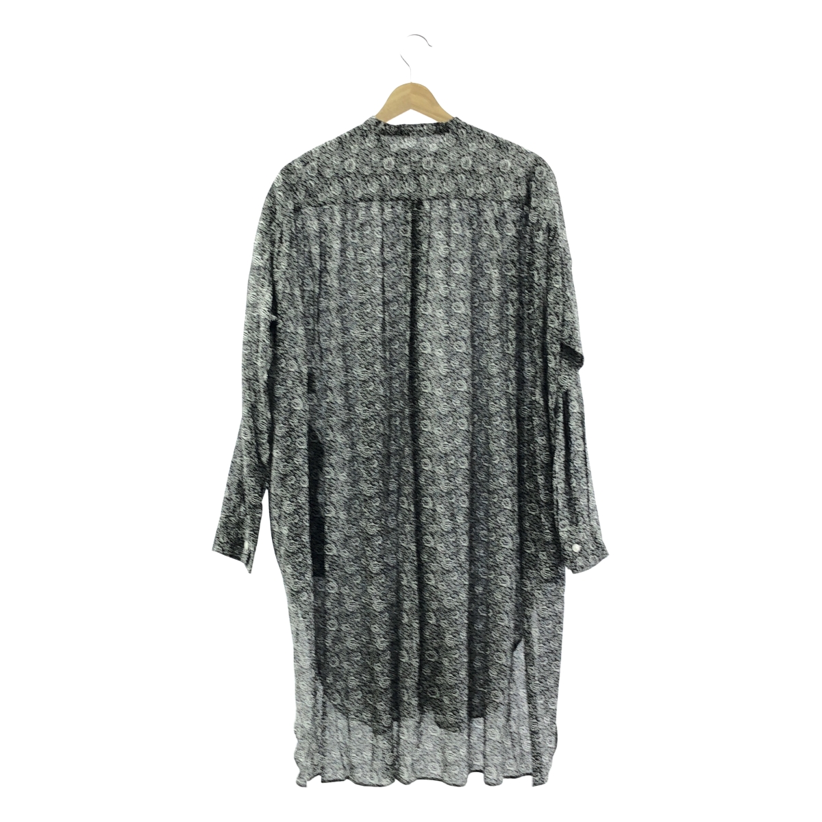 R&D.M.Co / オールドマンズテーラー P.F STAND COLLAR LONG SHIRT プリンセスフラワー スタンドカラー ロングシャツ