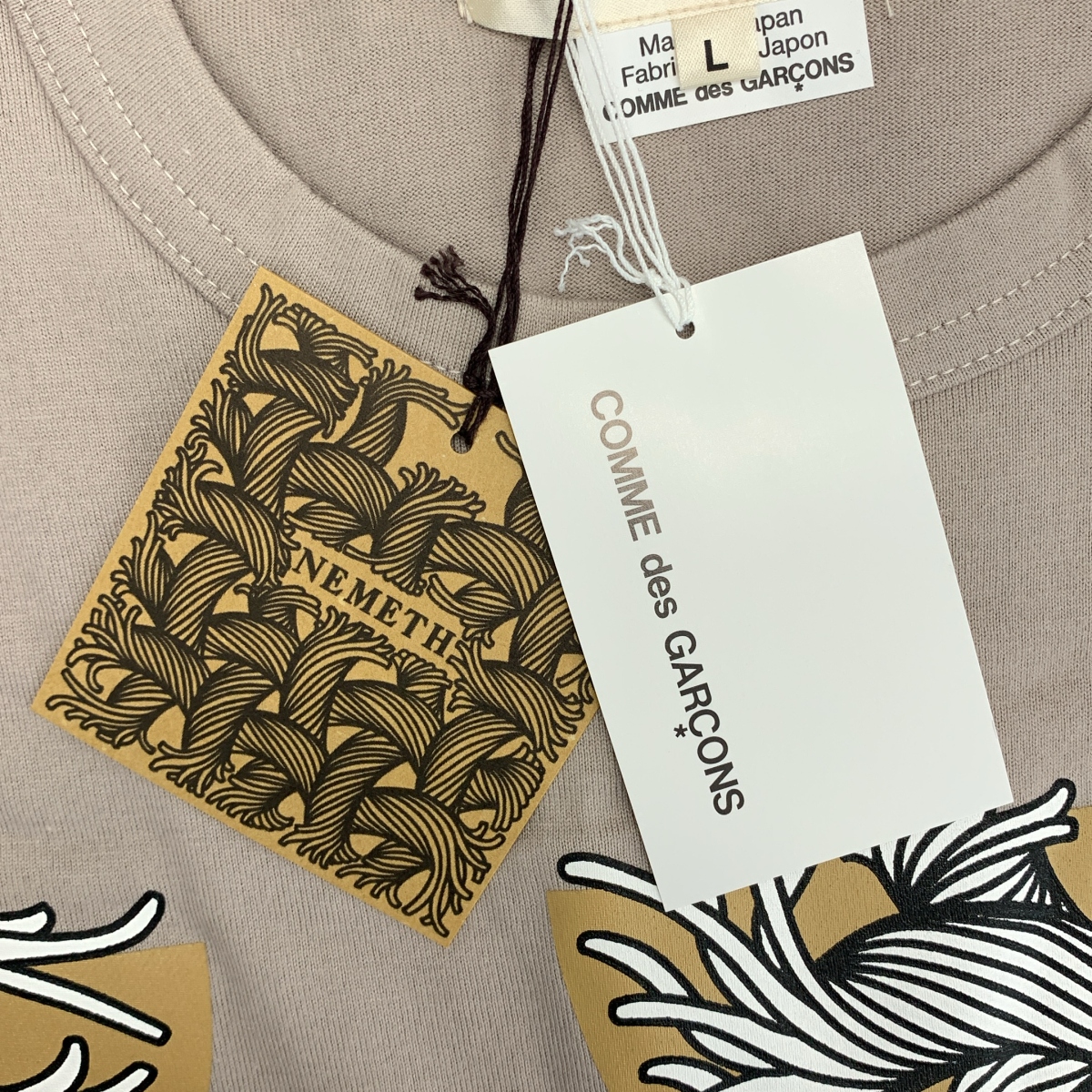 COMME des GARCONS / コムデギャルソン × Christopher Nemeth / プリント Tシャツ