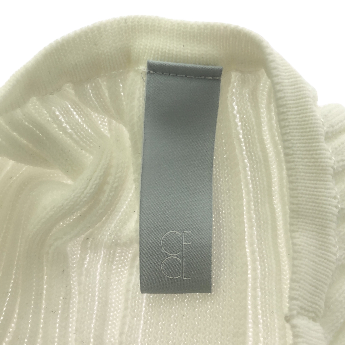 CFCL / シーエフシーエル POTTERY SLEEVELESS BUST FLARE DRESS / ボリューム ドレス ワンピース