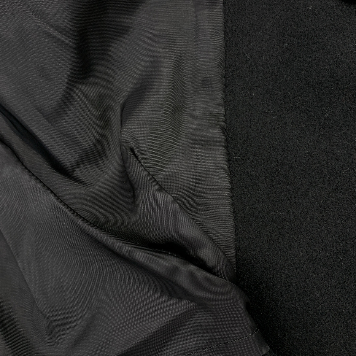 Y's BANG ON! / ワイズバングオン ウール ベルテッド トグル ダブルオーバーコート / 総裏地