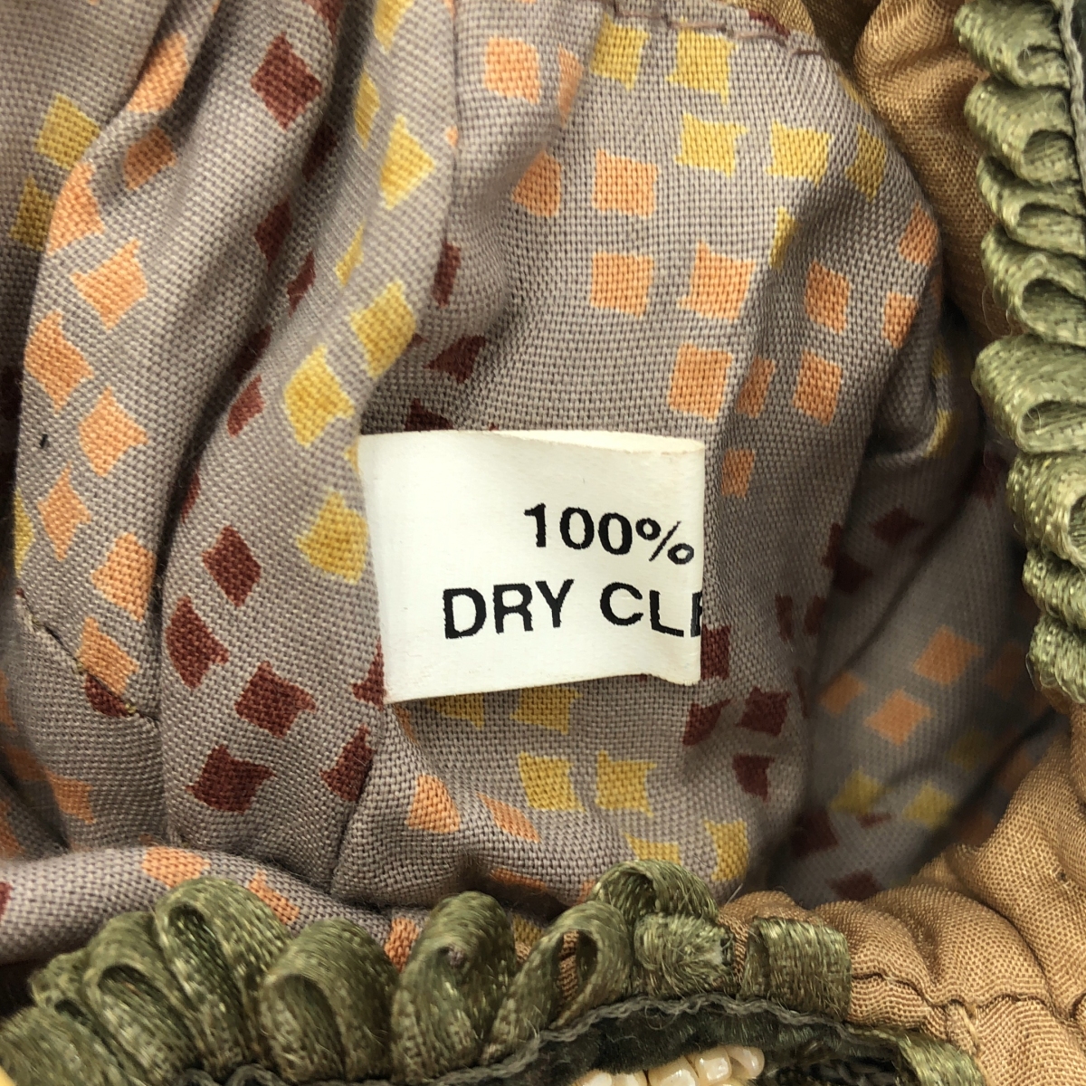 JAMIN PUECH / ジャマンピエッシュ ビーズ装飾 ミニ ポーチ ハンドバッグ