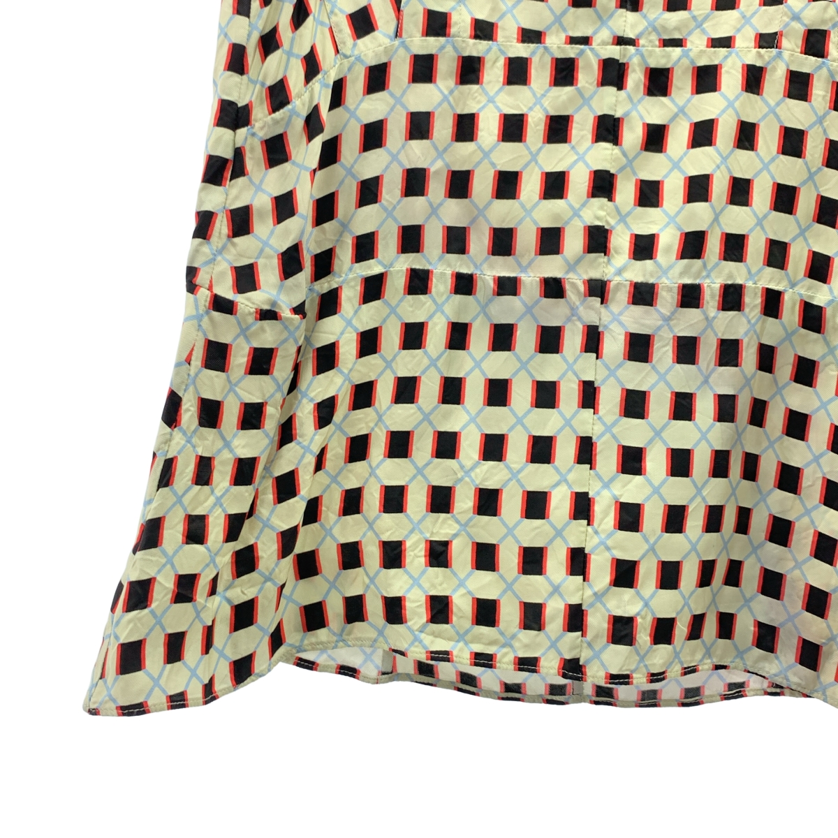 MARNI / マルニ レーヨン 総柄 ノースリーブ ブラウス