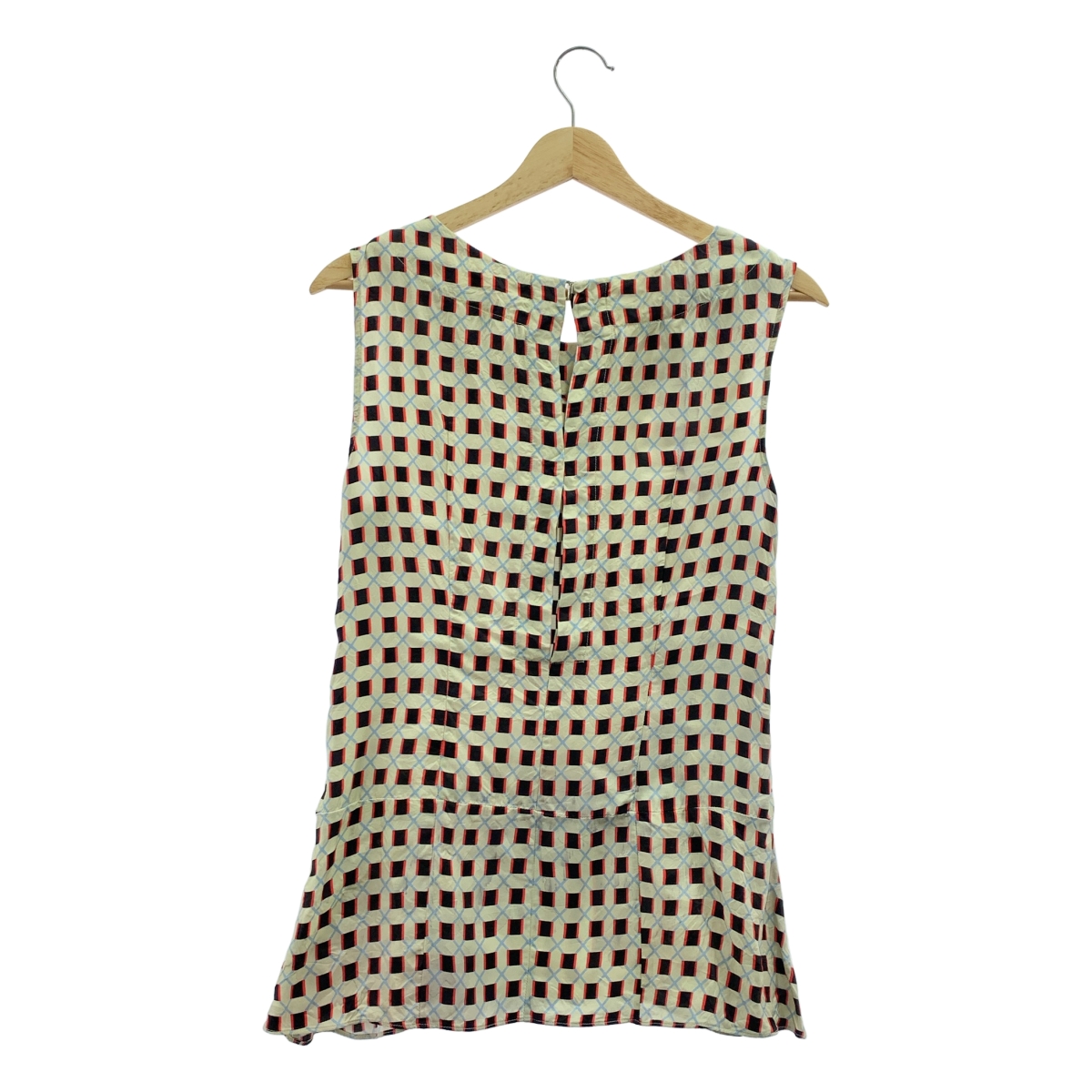 MARNI / マルニ レーヨン 総柄 ノースリーブ ブラウス