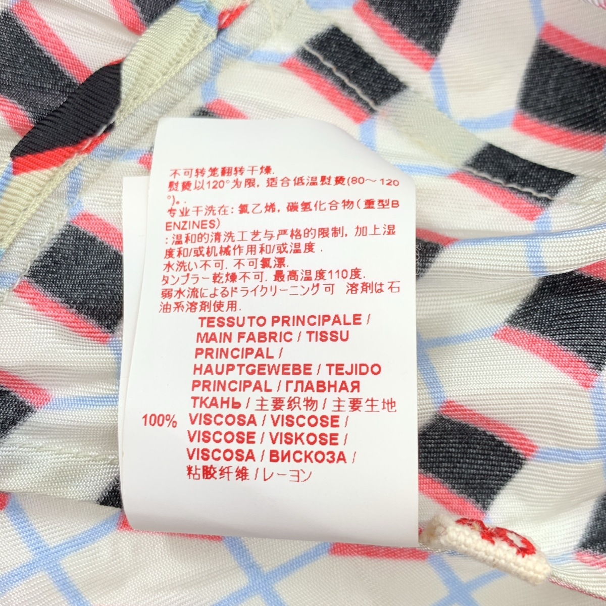 MARNI / マルニ レーヨン 総柄 ノースリーブ ブラウス