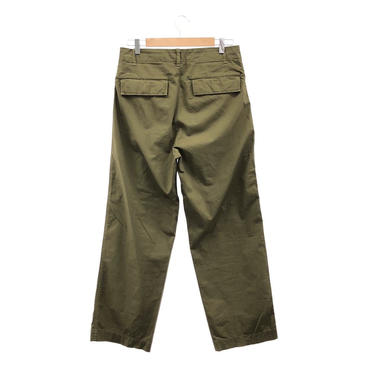 DRIES VAN NOTEN / ドリスヴァンノッテン コットン ミリタリーモチーフ スラックス パンツ