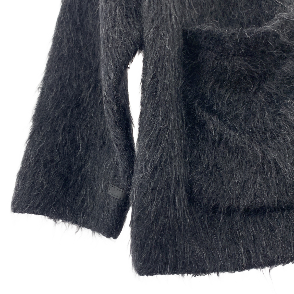 THE INOUE BROTHERS / ザイノウエブラザーズ KNIT7 SURI COTTON CARDIGAN コットン スリ アルパカ シャギー ニットカーディガン