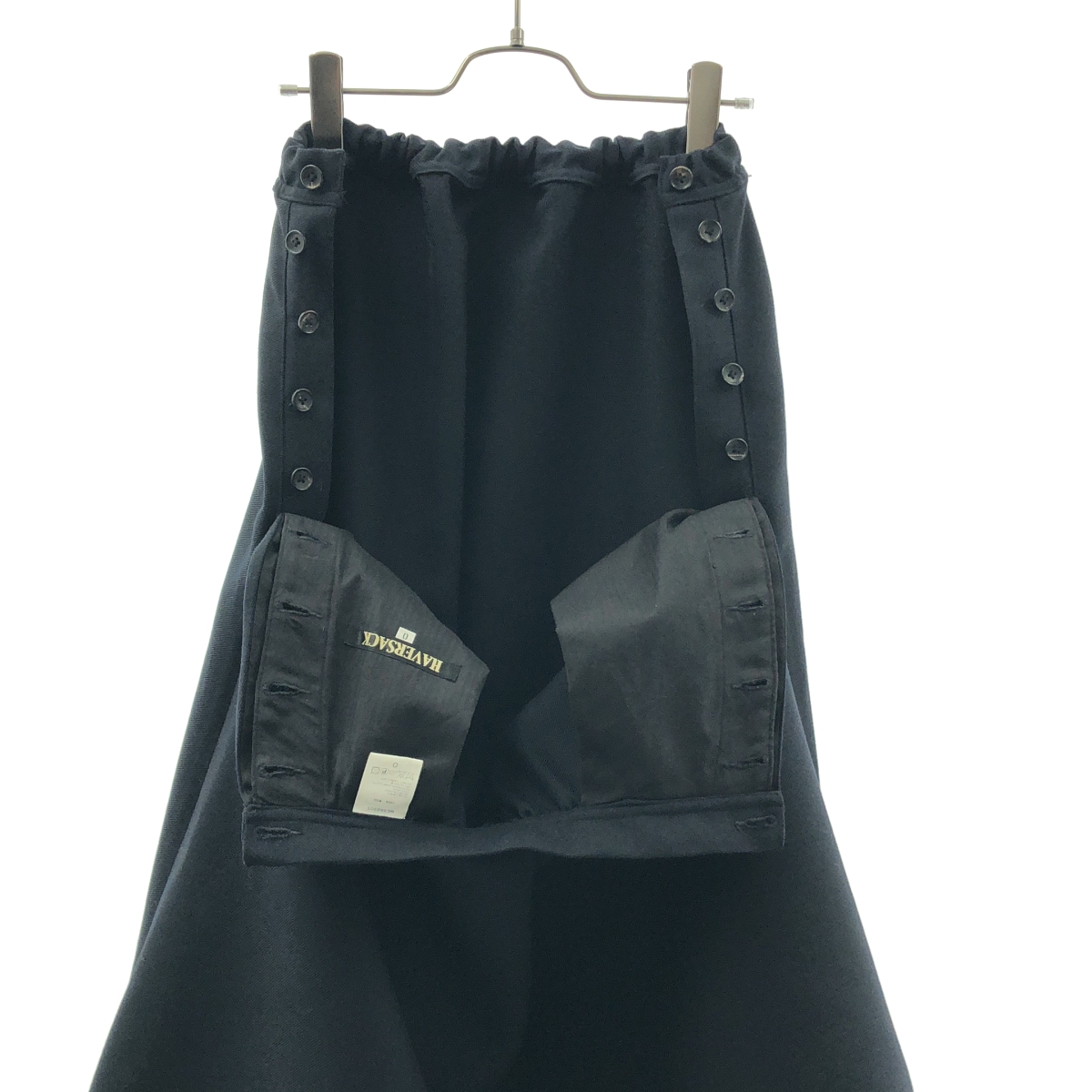 HAVERSACK / ハバーサック サイドボタン ロングスカート