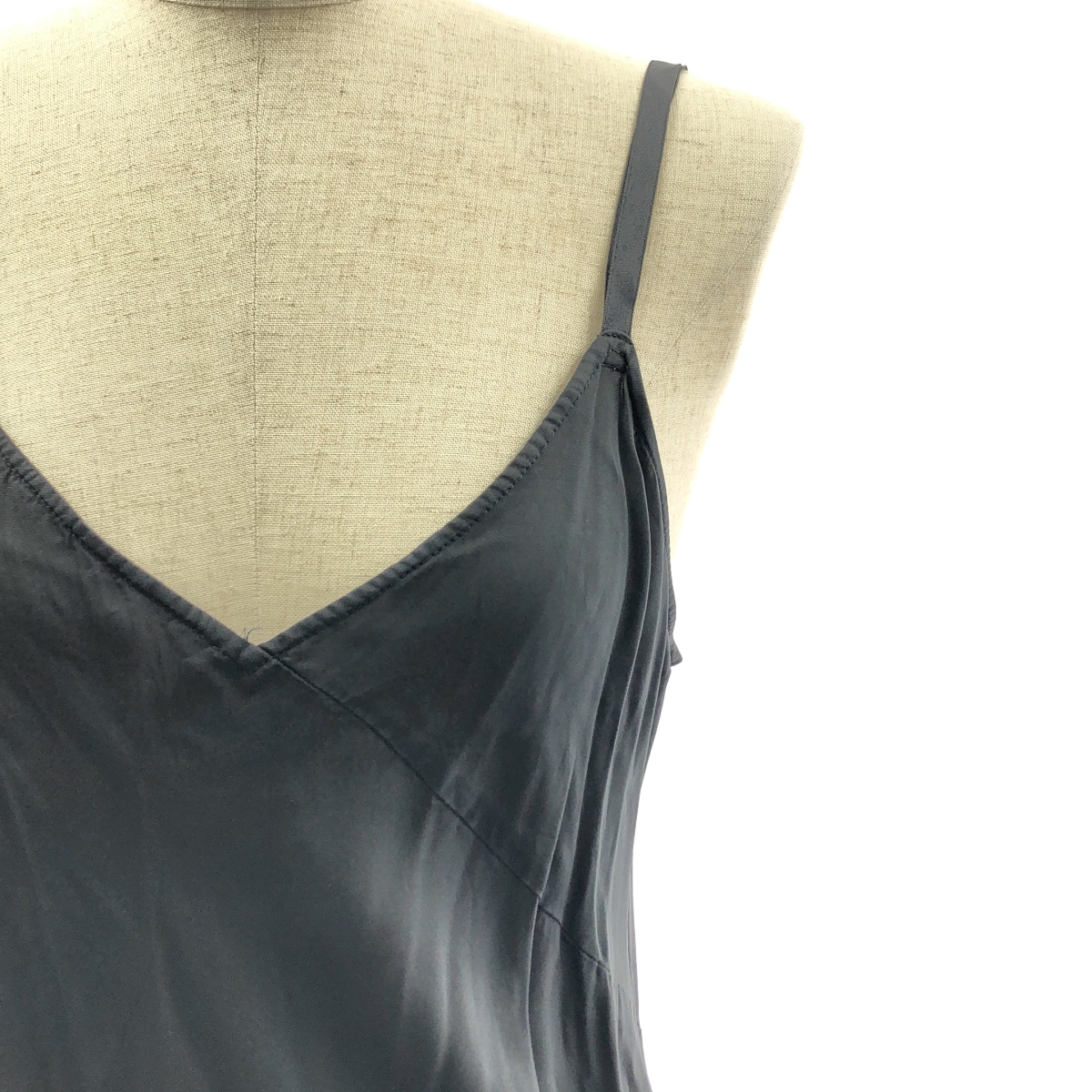 tricot COMME des GARCONS / トリココムデギャルソン 製品洗い加工 フレア キャミソール ワンピース