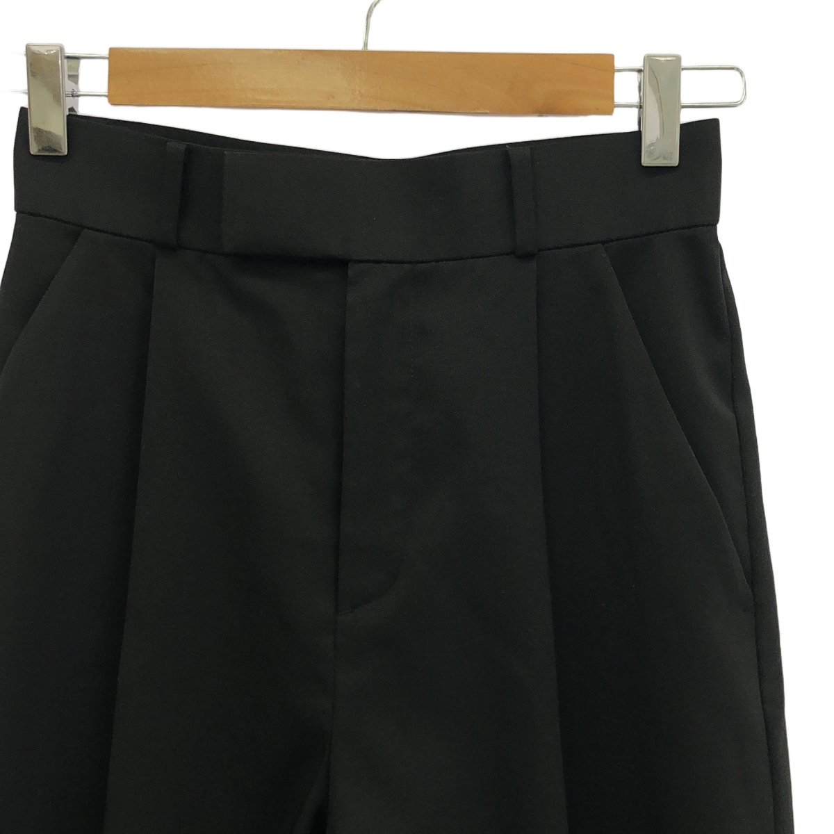 NOBLE / ノーブル エステル ツイル ストレッチ スラックス パンツ