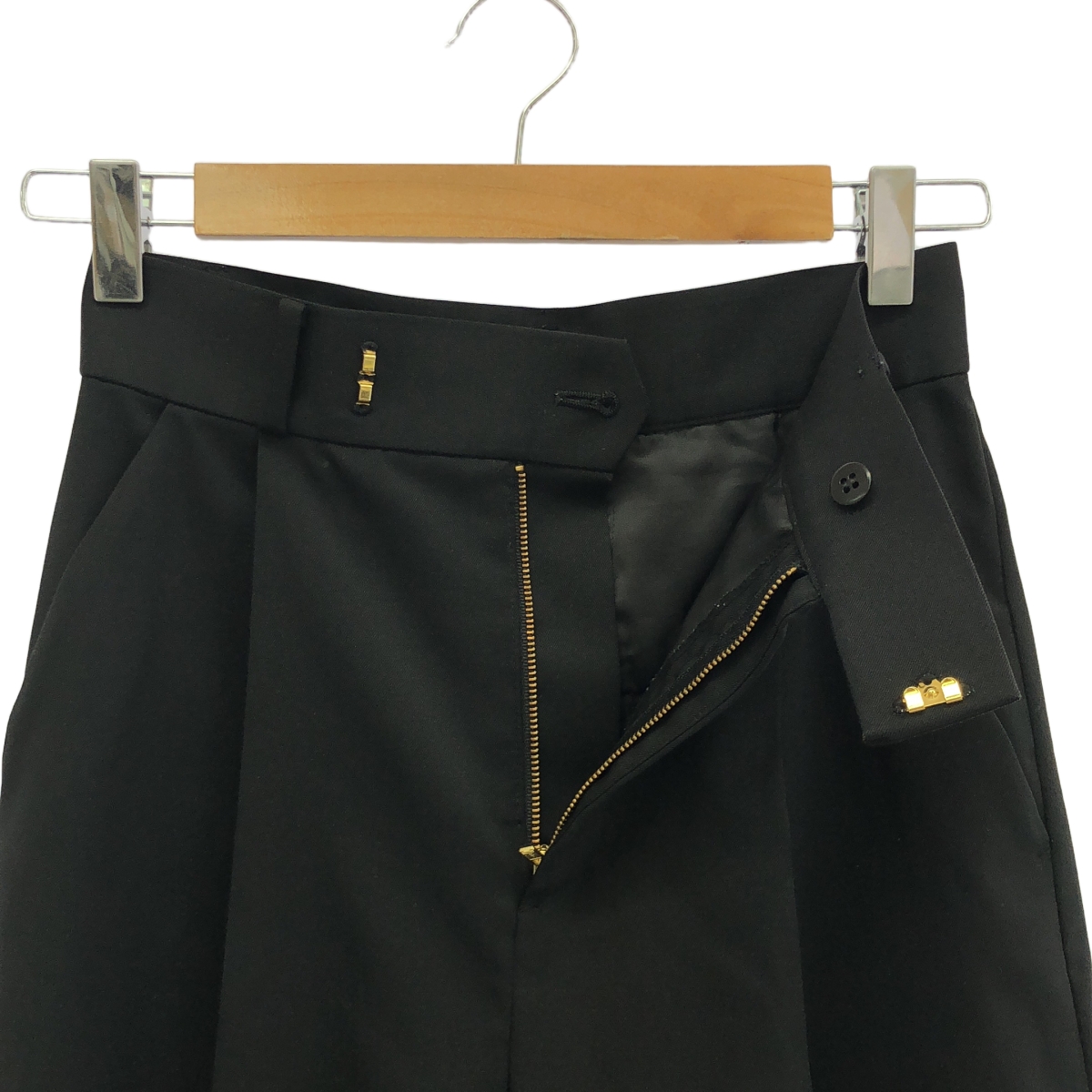 NOBLE / ノーブル エステル ツイル ストレッチ スラックス パンツ