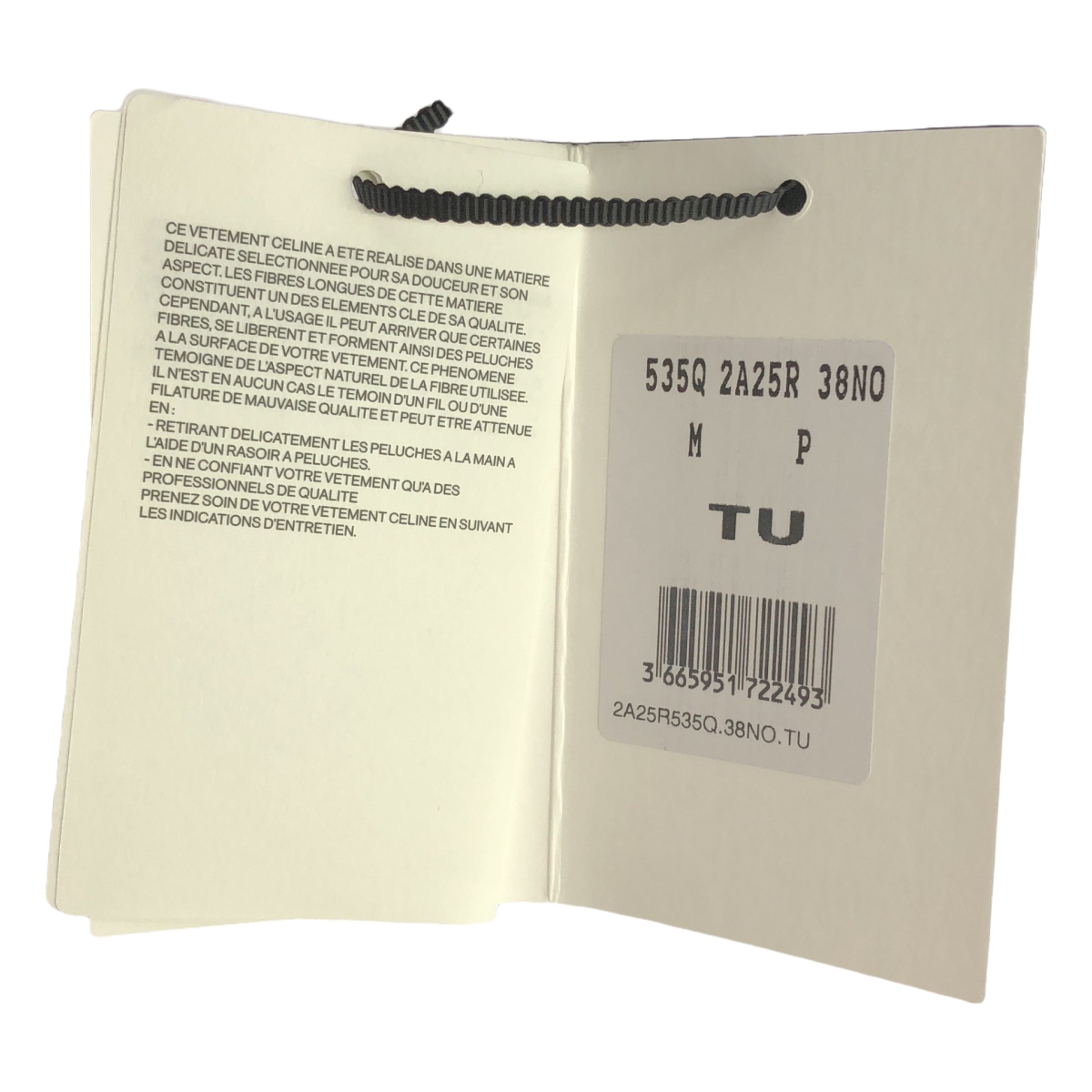 CELINE / セリーヌ ウール リブ ロゴ ニットキャップ ビーニー