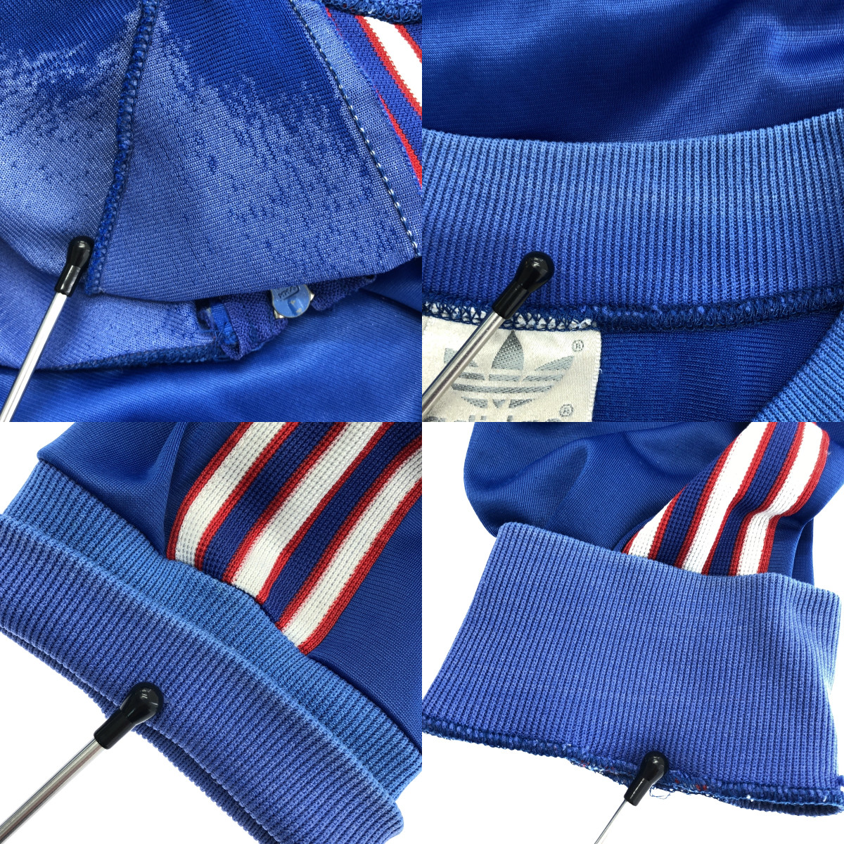 adidas / アディダス 80s USA製 VINTAGE トレフォイルロゴ トラックジャケット