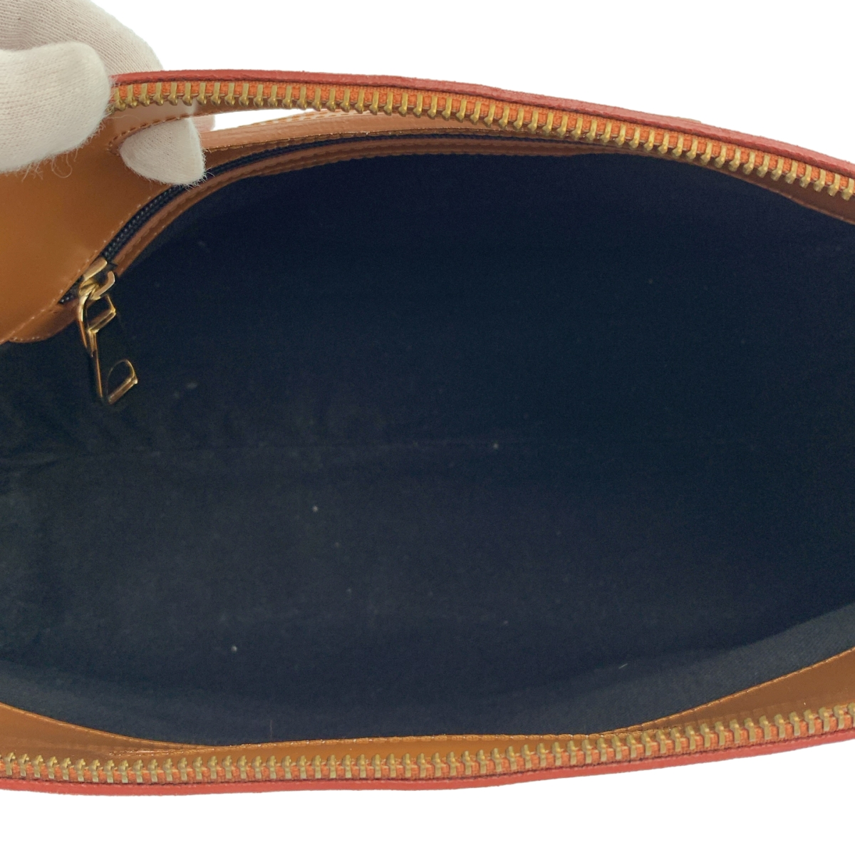 PELLICO / ペリーコ レザー スエード クラッチ ハンドバッグ