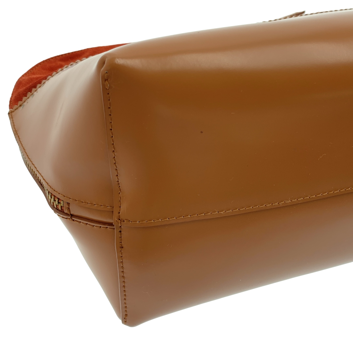 PELLICO / ペリーコ レザー スエード クラッチ ハンドバッグ