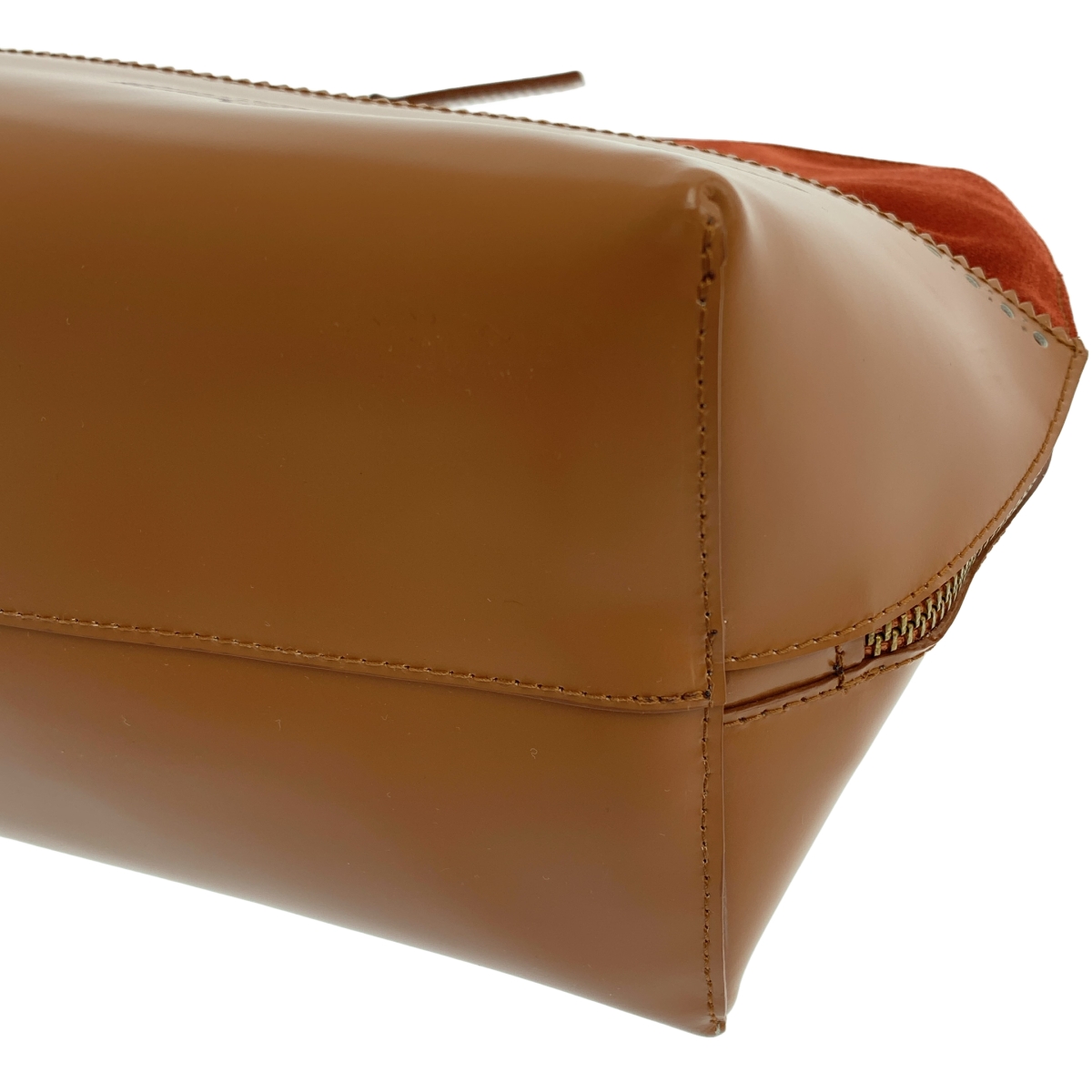 PELLICO / ペリーコ レザー スエード クラッチ ハンドバッグ