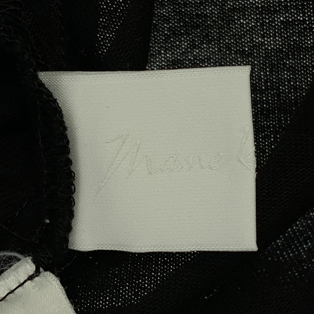 Mame Kurogouchi / マメクロゴウチ Cotton Jersey Sleeveless Top / オーバーシルエット スリット カットソー