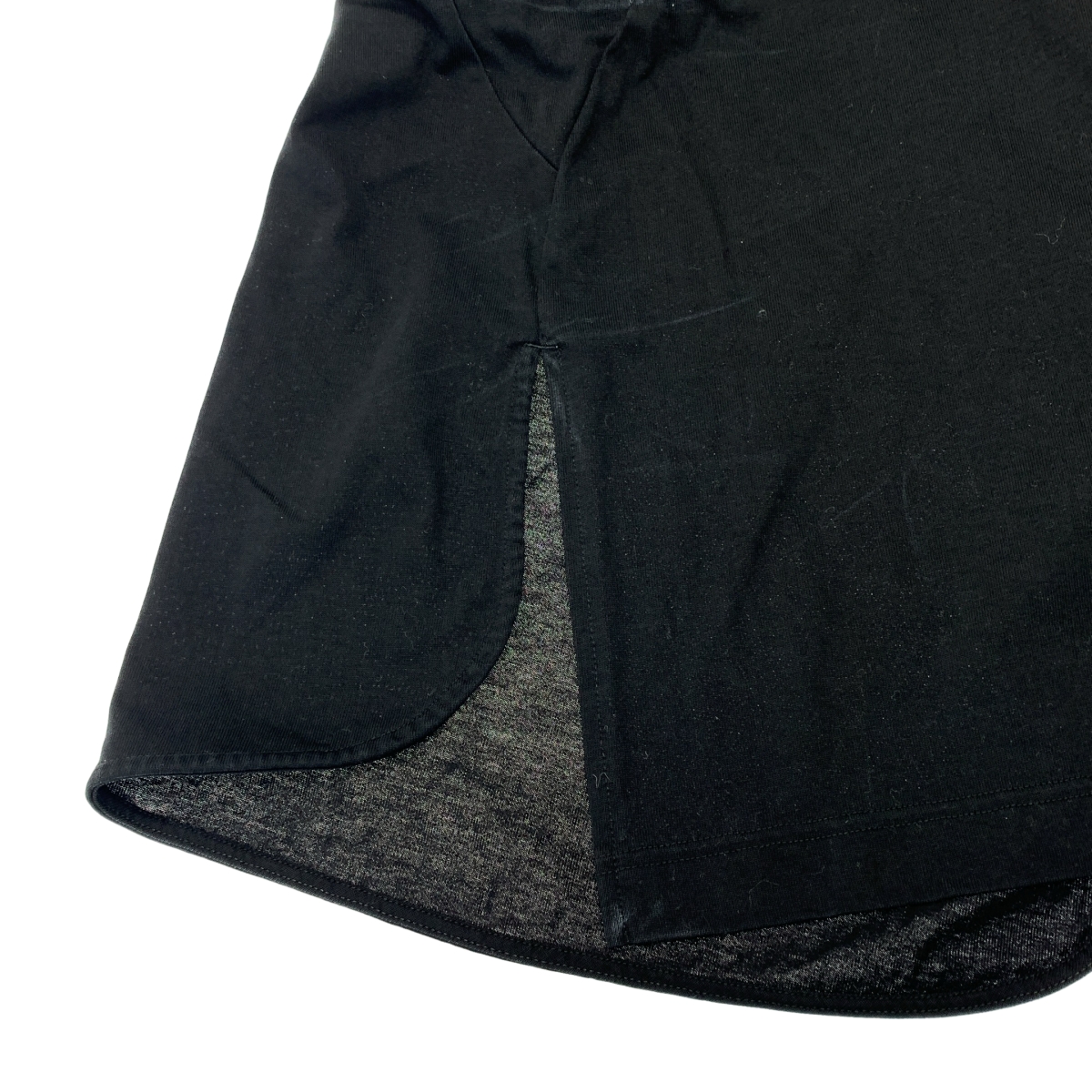 Mame Kurogouchi / マメクロゴウチ Cotton Jersey Sleeveless Top / オーバーシルエット スリット カットソー