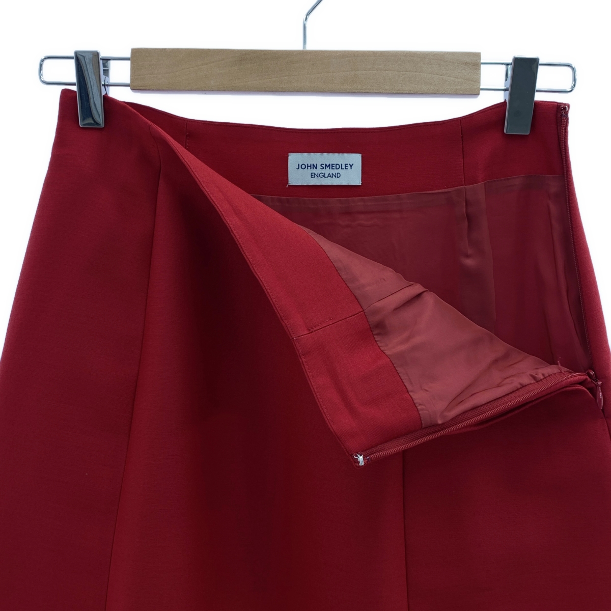 JOHN SMEDLEY / ジョンスメドレー ウール シルク ロングスカート