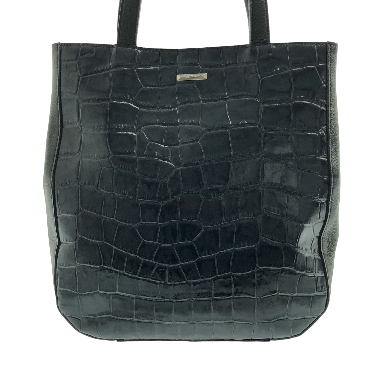 その他 レザー クロコ型押し トートバッグ