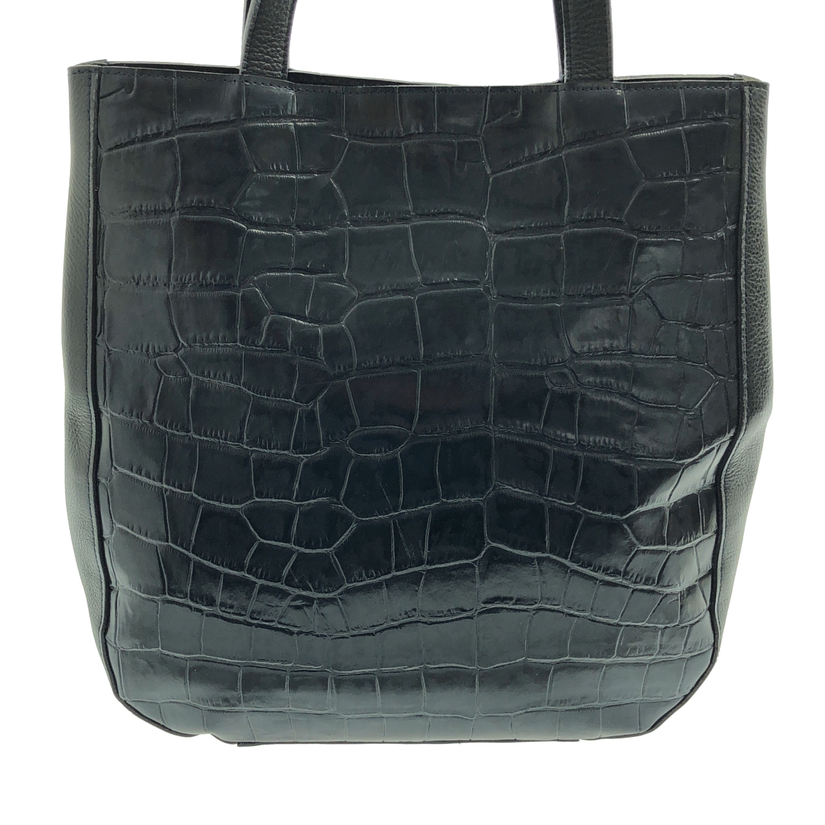 その他 レザー クロコ型押し トートバッグ