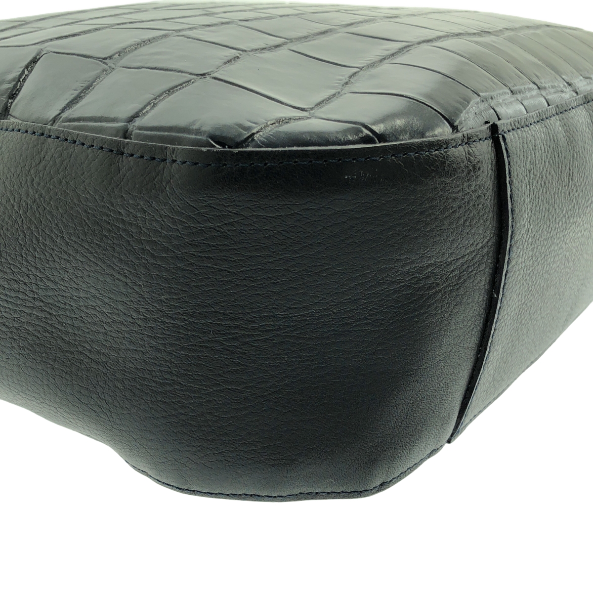 その他 レザー クロコ型押し トートバッグ