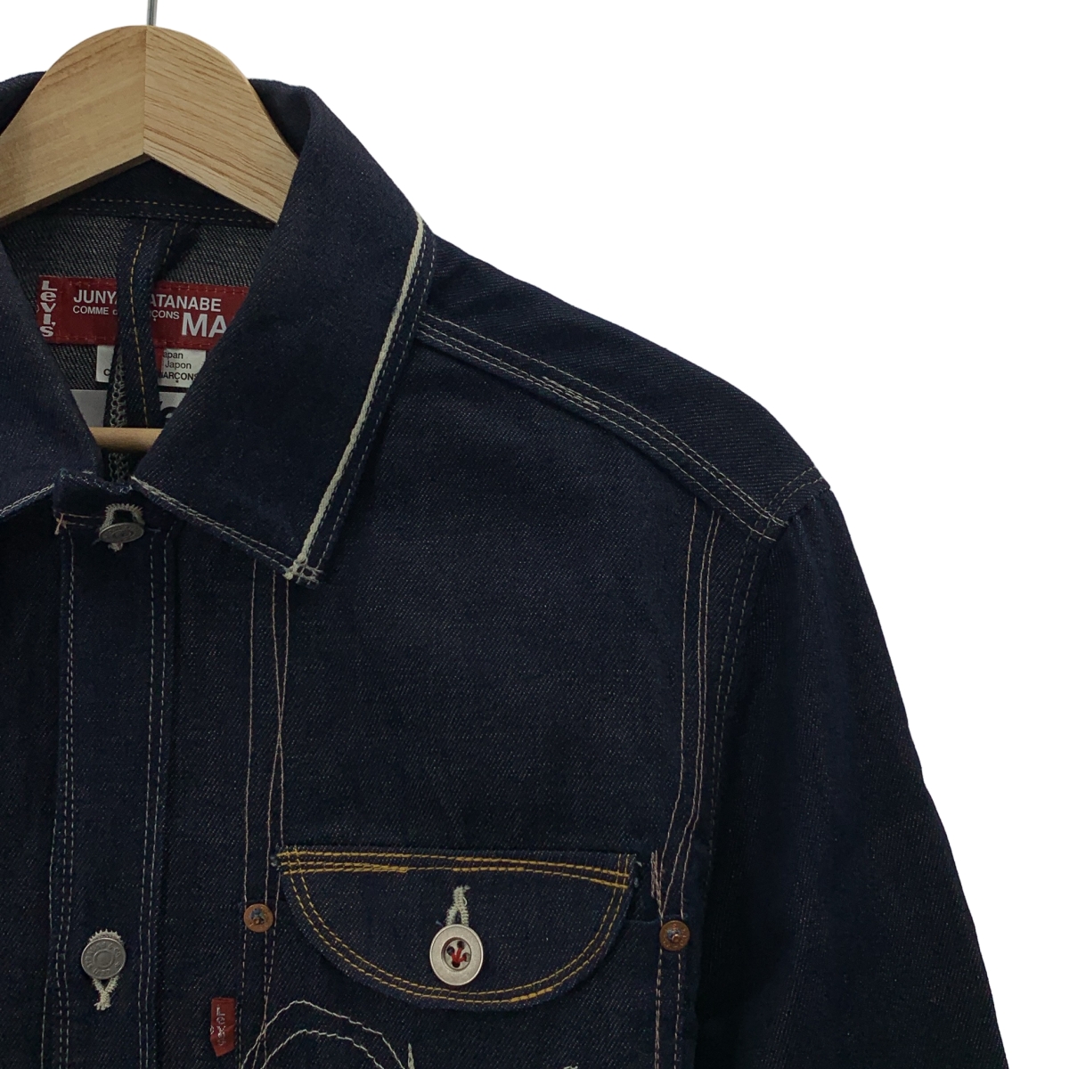JUNYA WATANABE COMME des GARCONS MAN / ジュンヤワタナベコムデギャルソンマン ×Levi's リーバイス / コットンリネン デニムシャツ