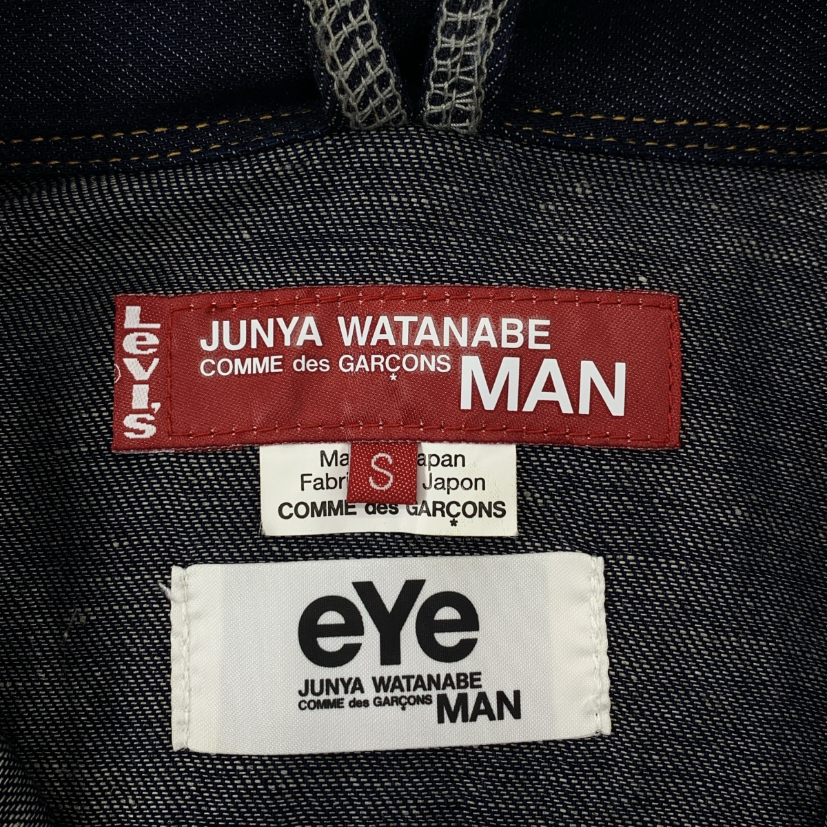 JUNYA WATANABE COMME des GARCONS MAN / ジュンヤワタナベコムデギャルソンマン ×Levi's リーバイス / コットンリネン デニムシャツ