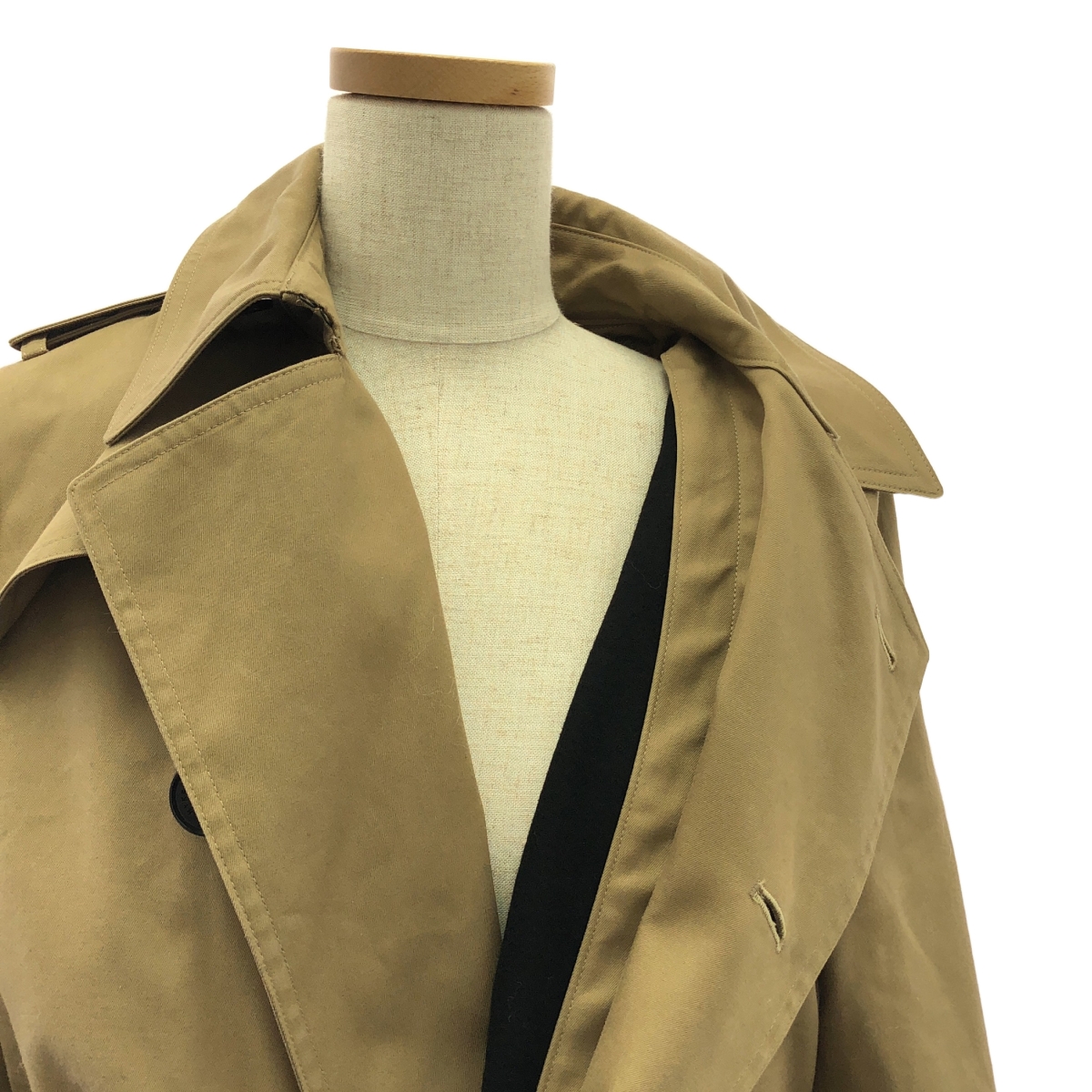 HYKE / ハイク ベルテッド トレンチコート / 総裏地 / 着脱可ライナー付き