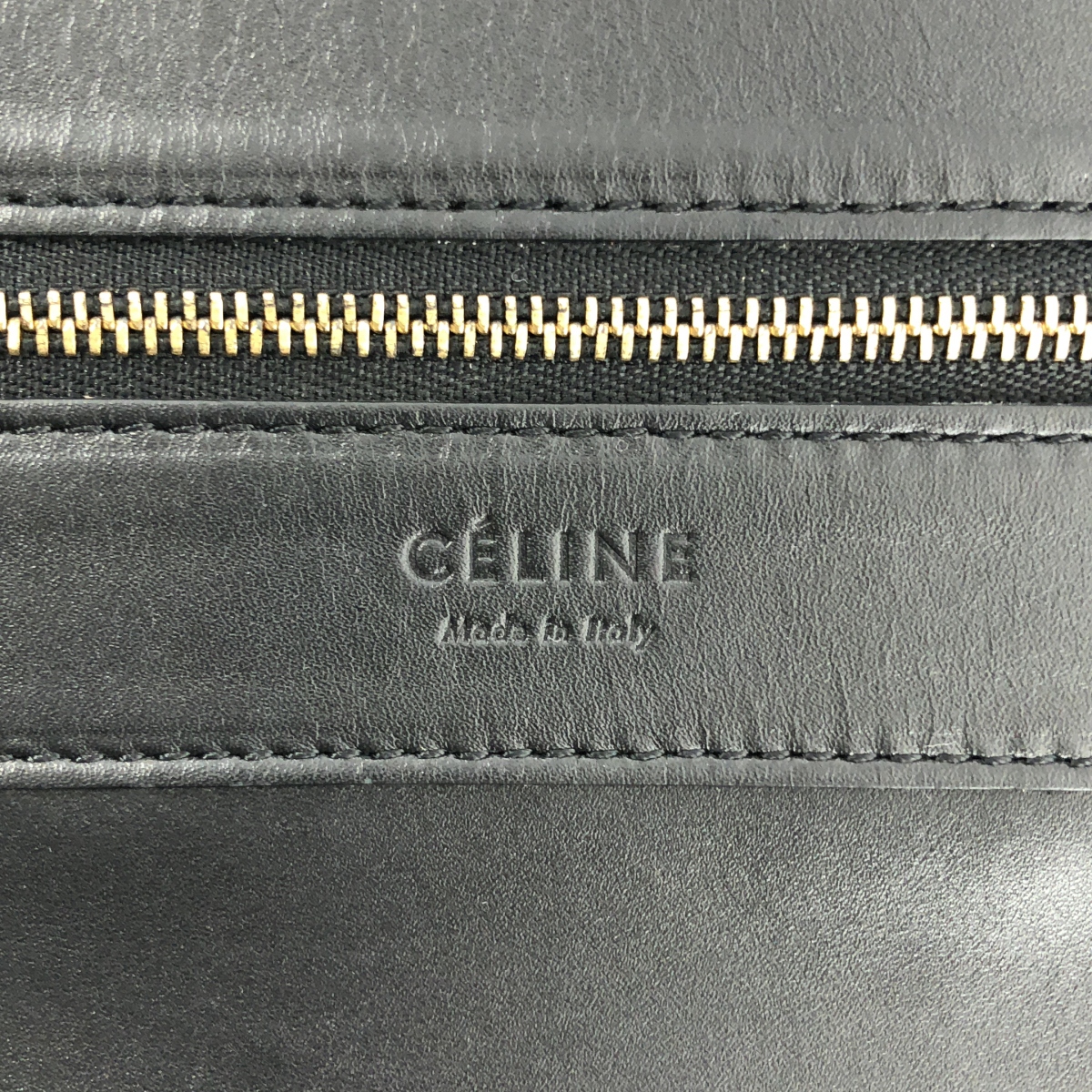 CELINE / セリーヌ by Phoebe Philo / ホリゾンタル カバ レザー トートバッグ