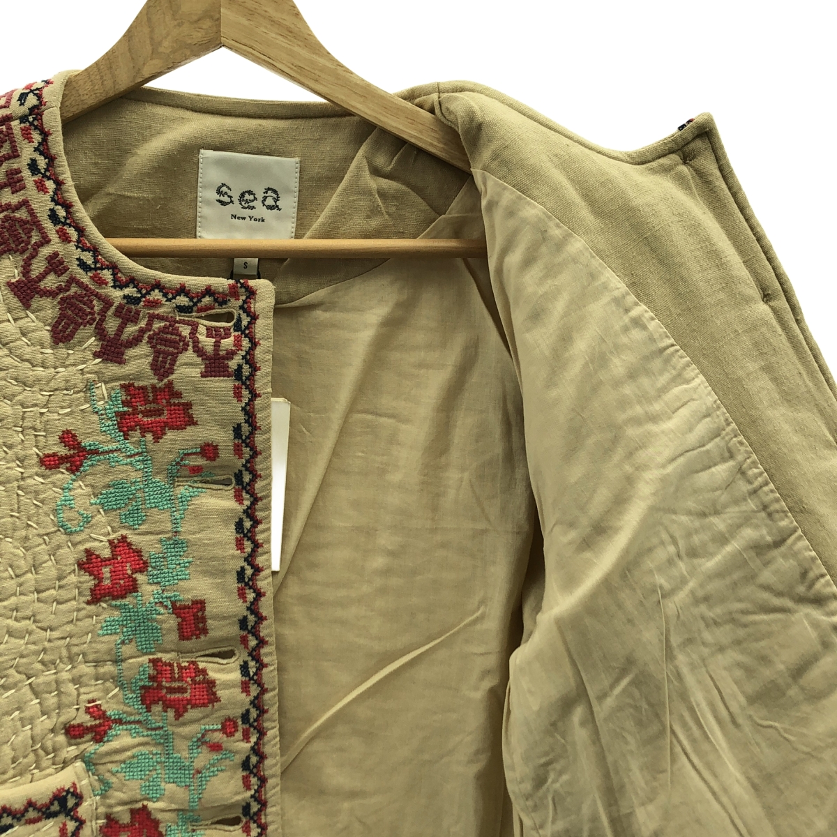 sea New York / シーニューヨーク RAMONA EMBROIDERY L/SLV JACKET エンブロイダリー ジャケット