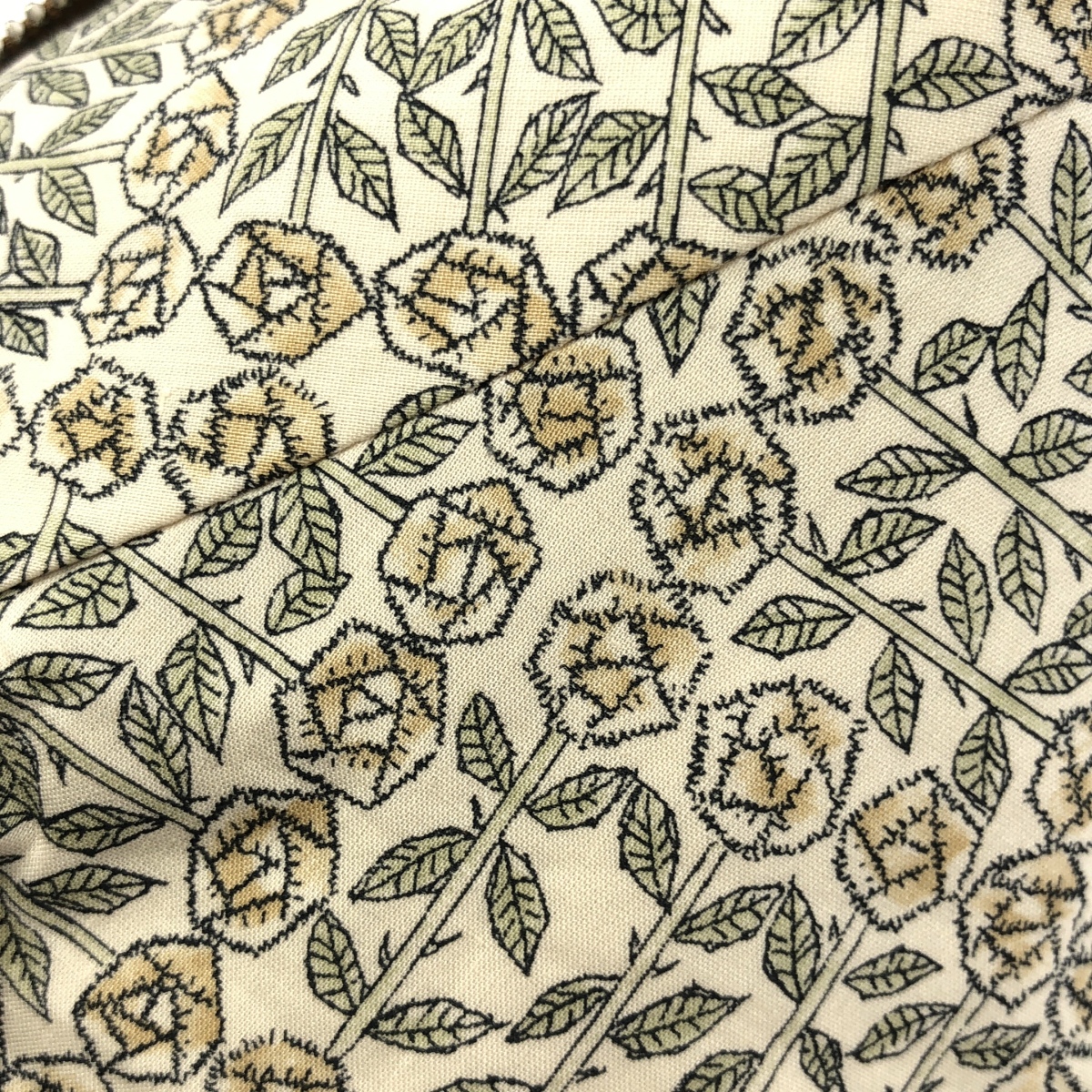 mina perhonen / ミナペルホネン crystal pouch / land puzzle / クリスタル ポーチ / 裏地総柄