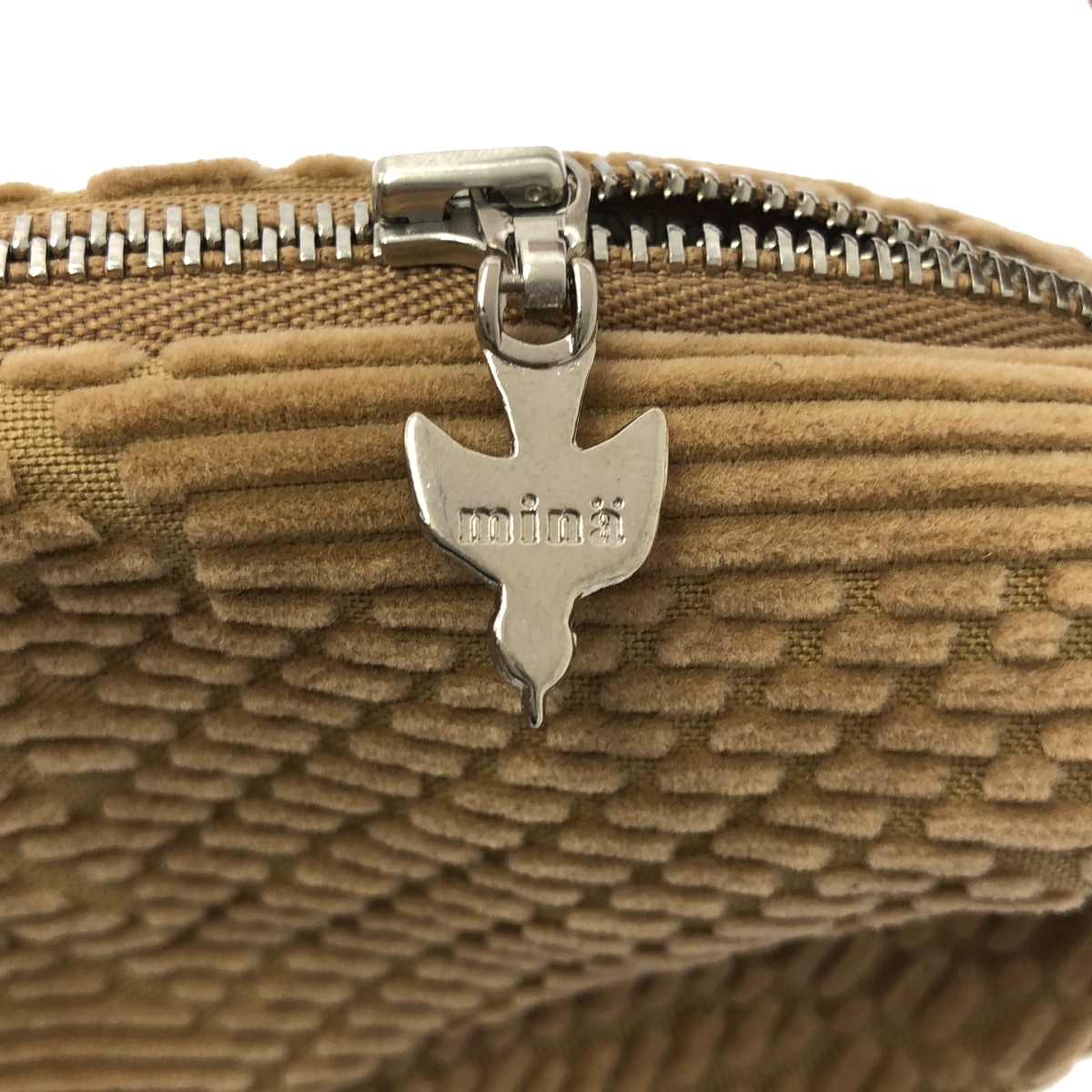 mina perhonen / ミナペルホネン crystal pouch / land puzzle / クリスタル ポーチ / 裏地総柄