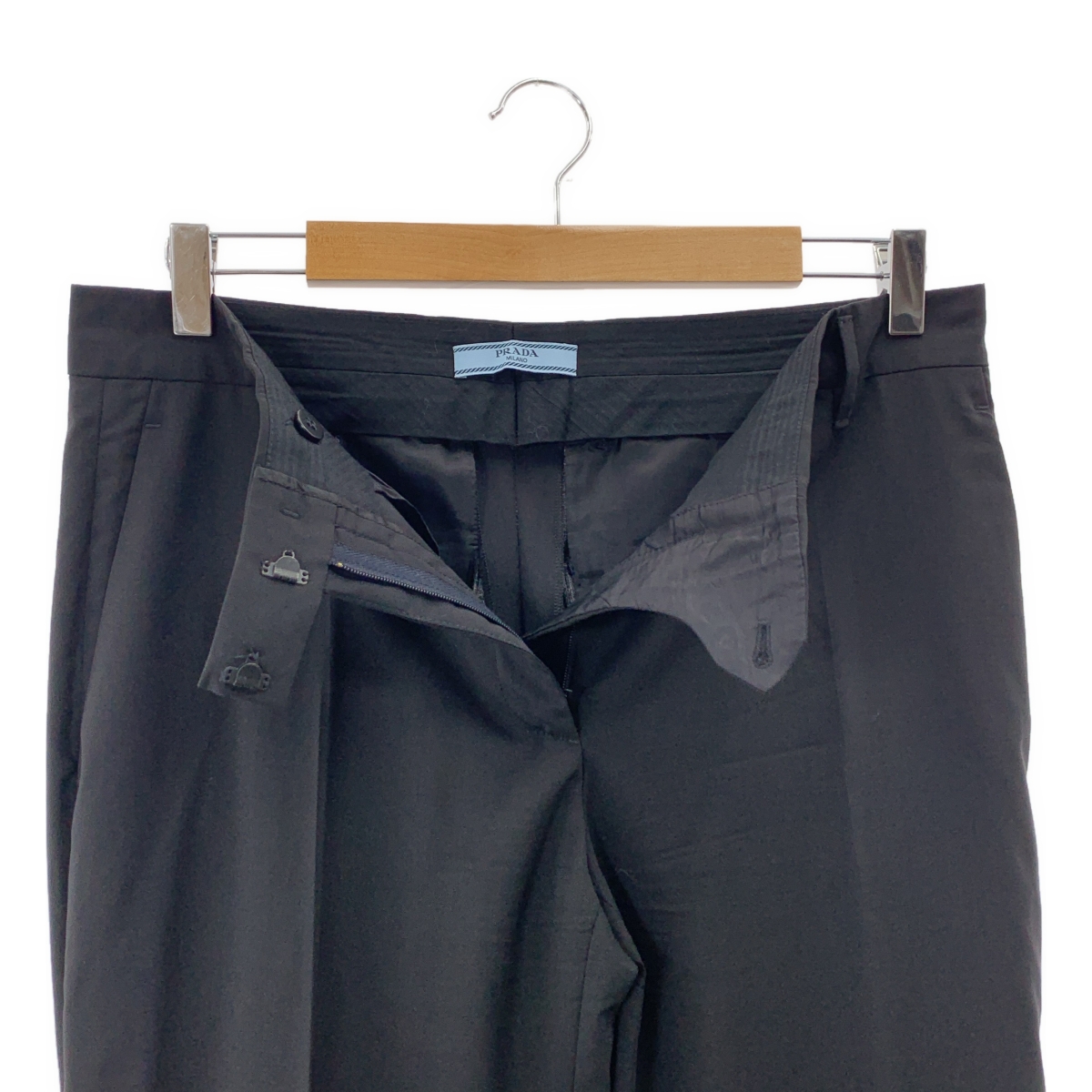 PRADA / プラダ ウール ストレート スラックスパンツ