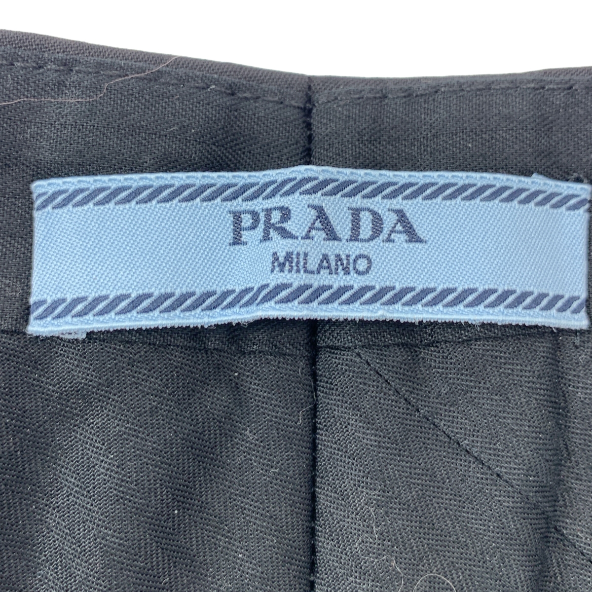 PRADA / プラダ ウール ストレート スラックスパンツ